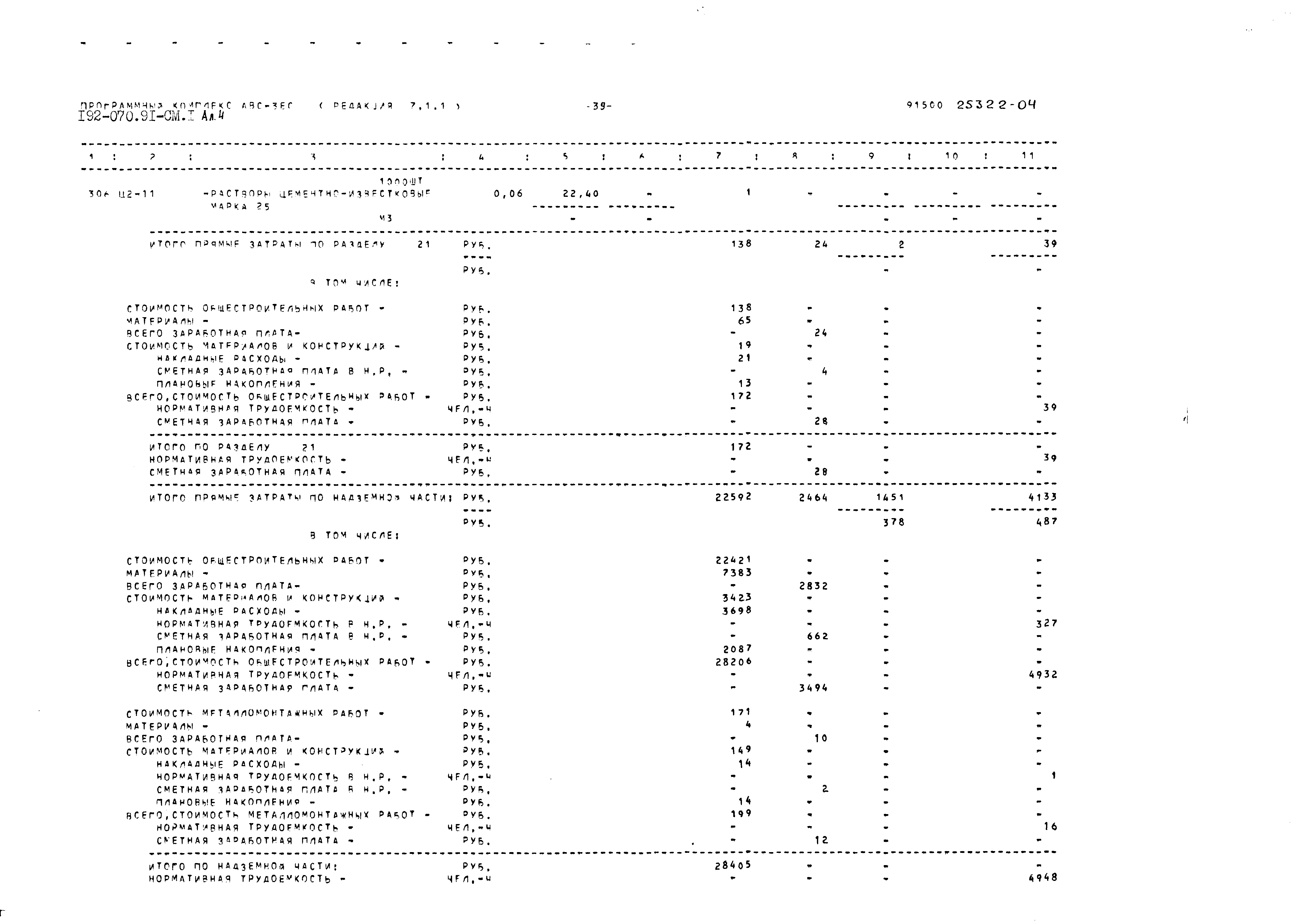 Типовой проект 192-070.91