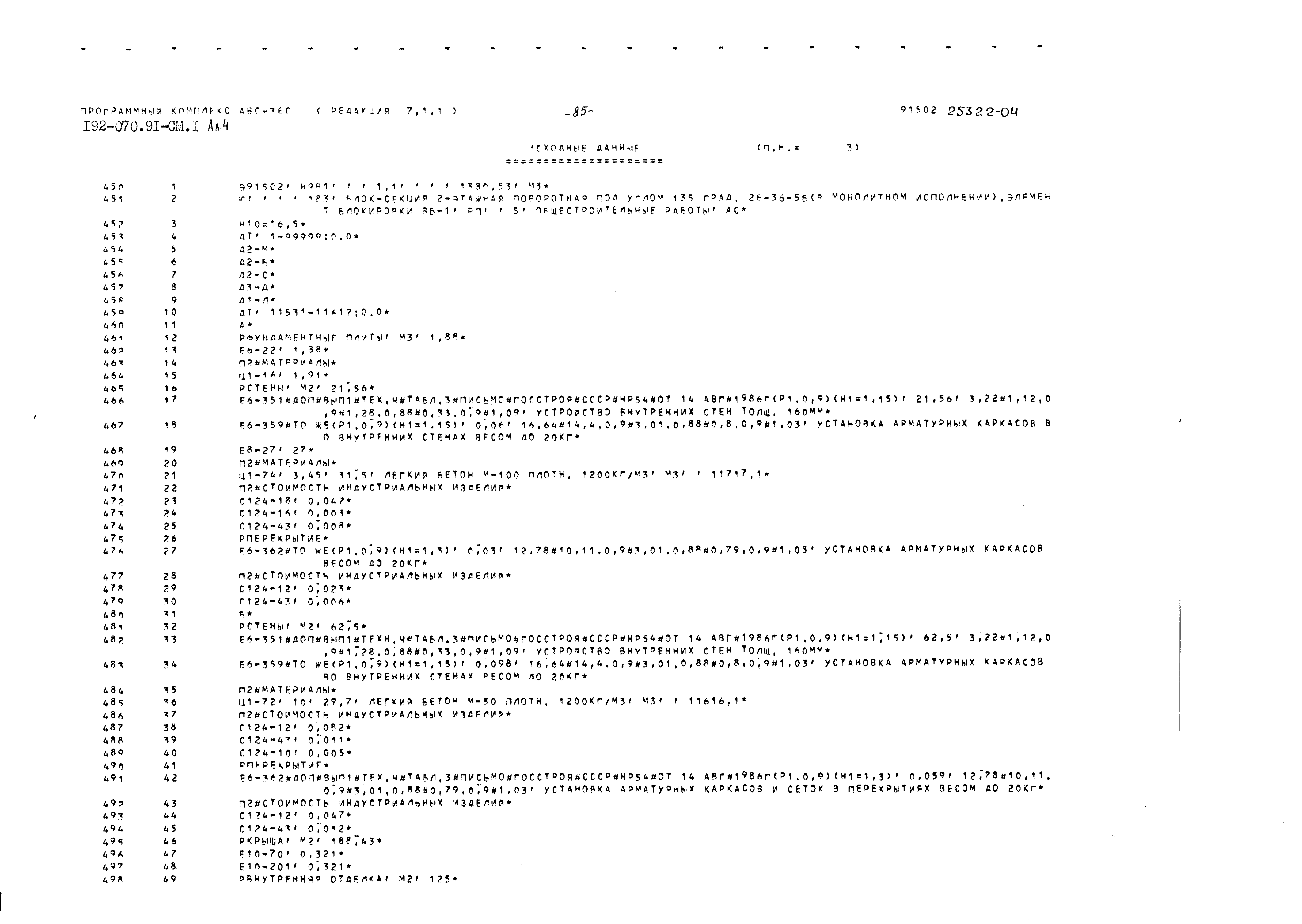 Типовой проект 192-070.91