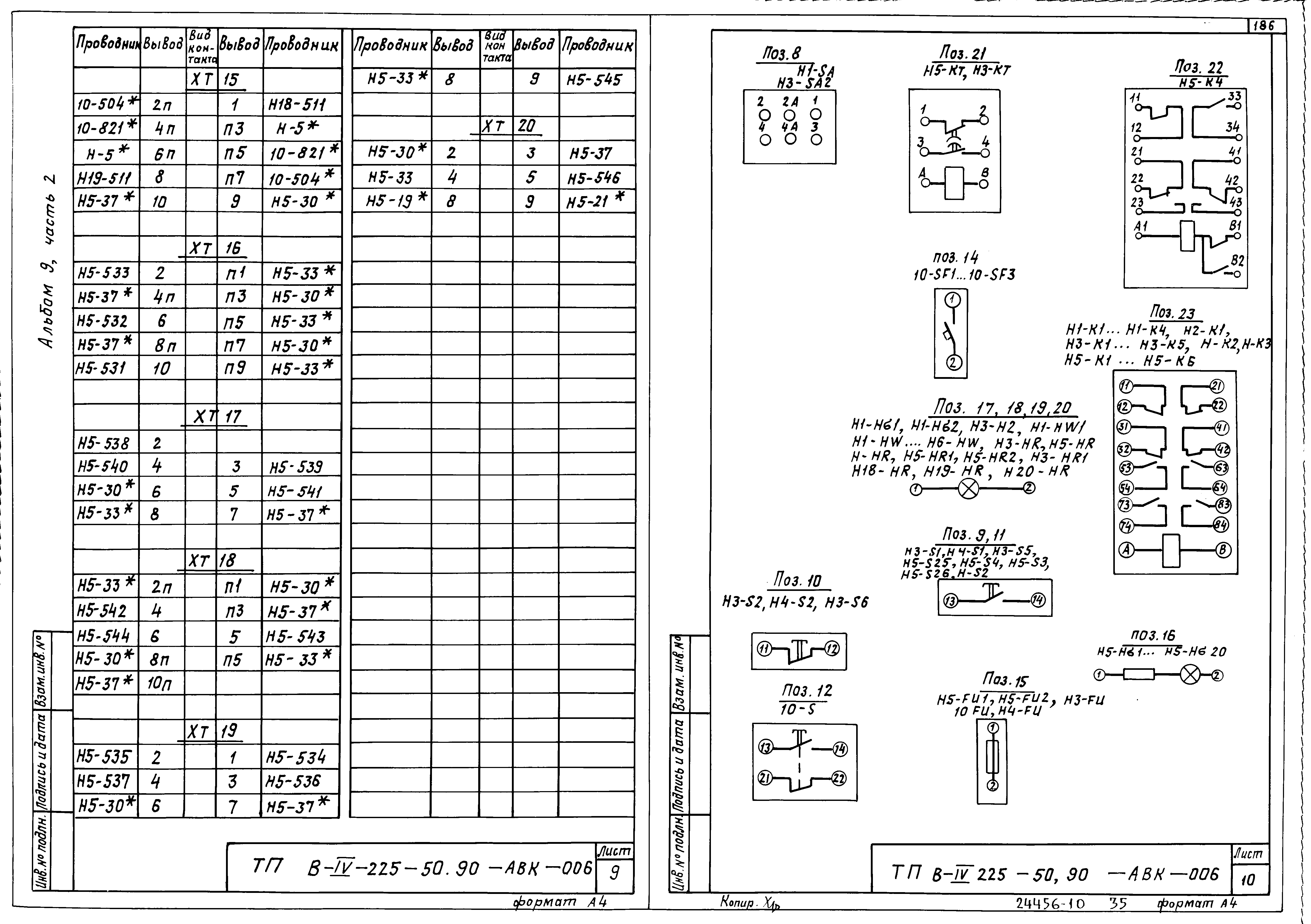 Типовой проект В-IV-225-50.90