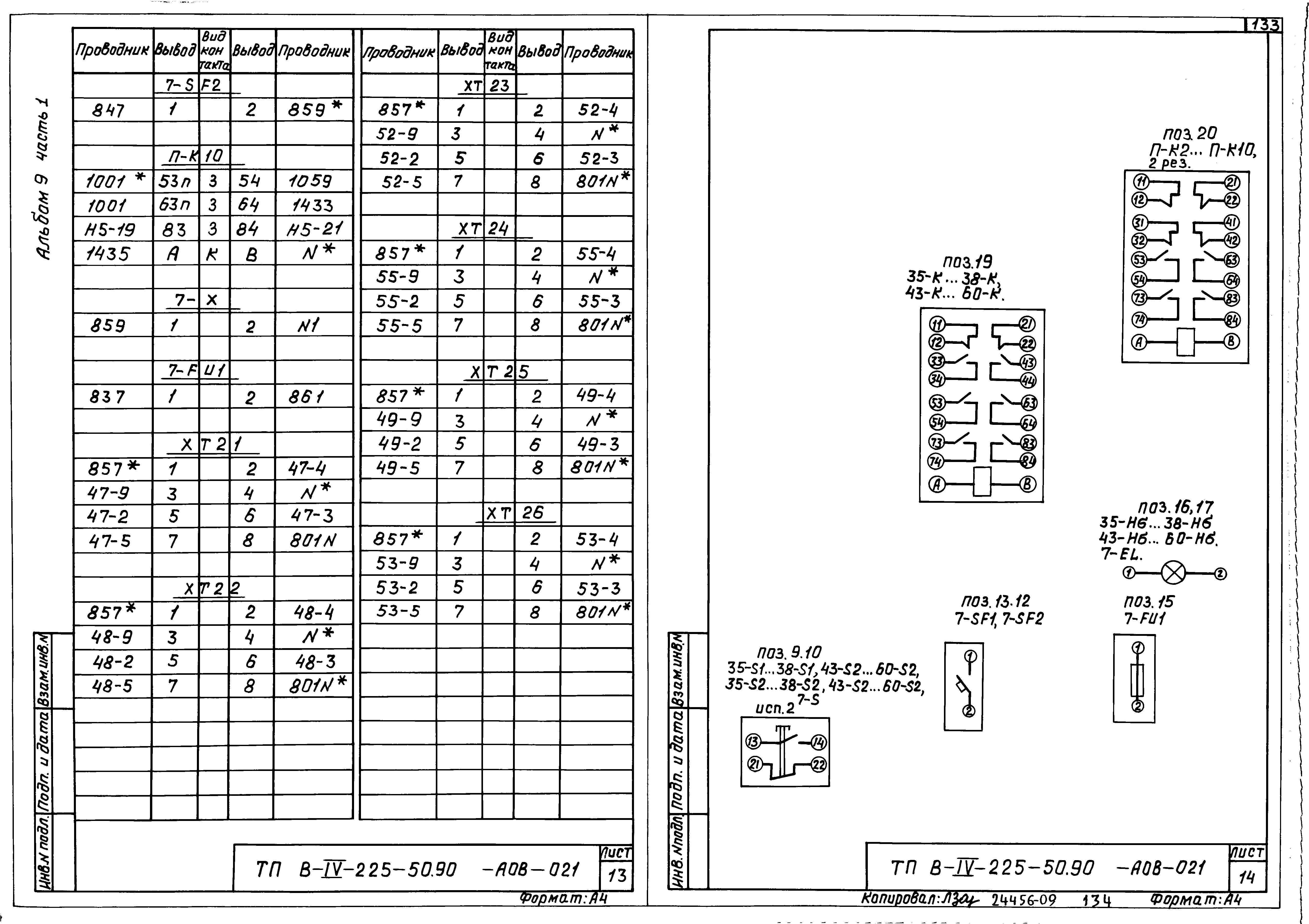 Типовой проект В-IV-225-50.90