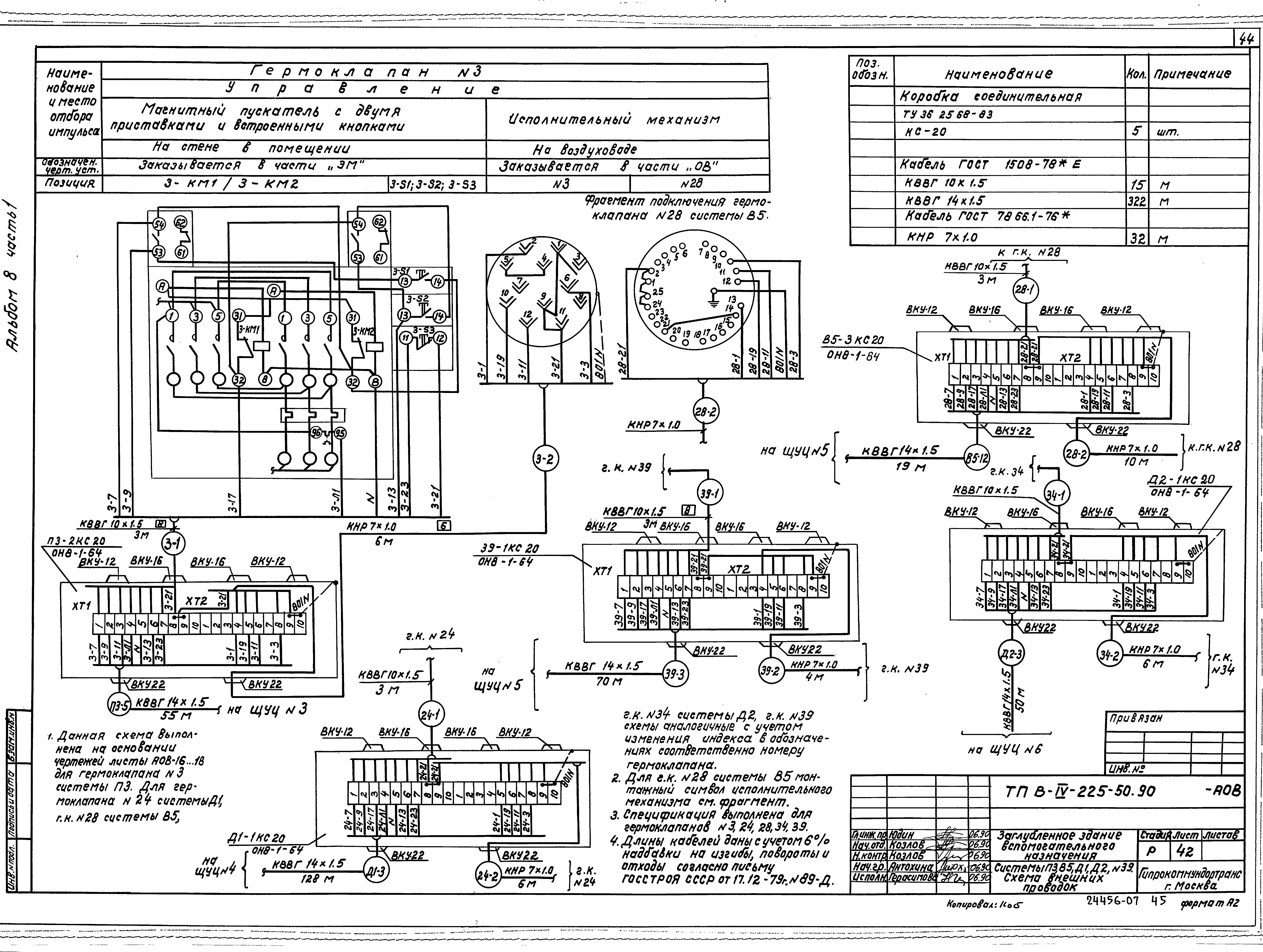 Типовой проект В-IV-225-50.90