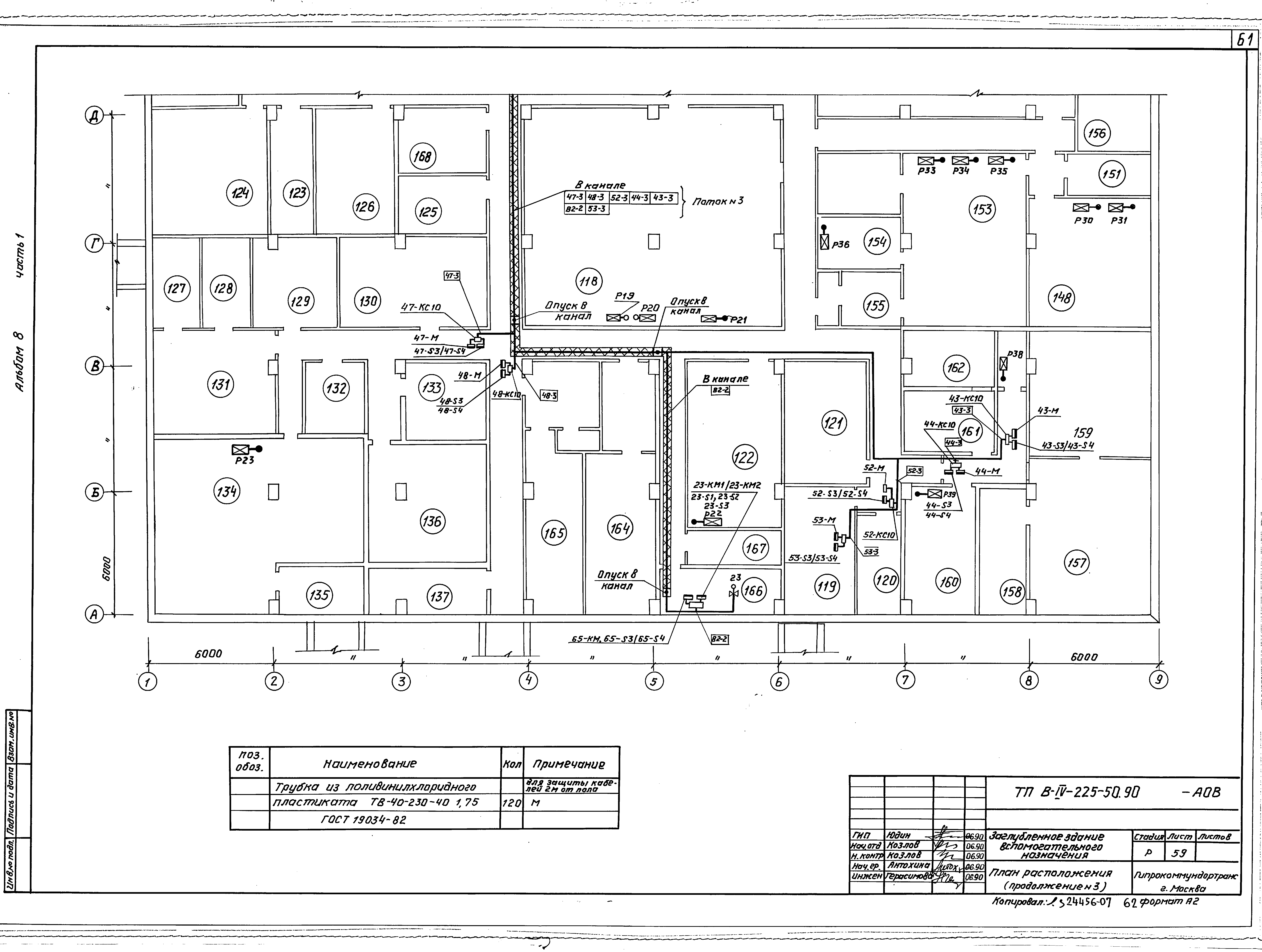 Типовой проект В-IV-225-50.90