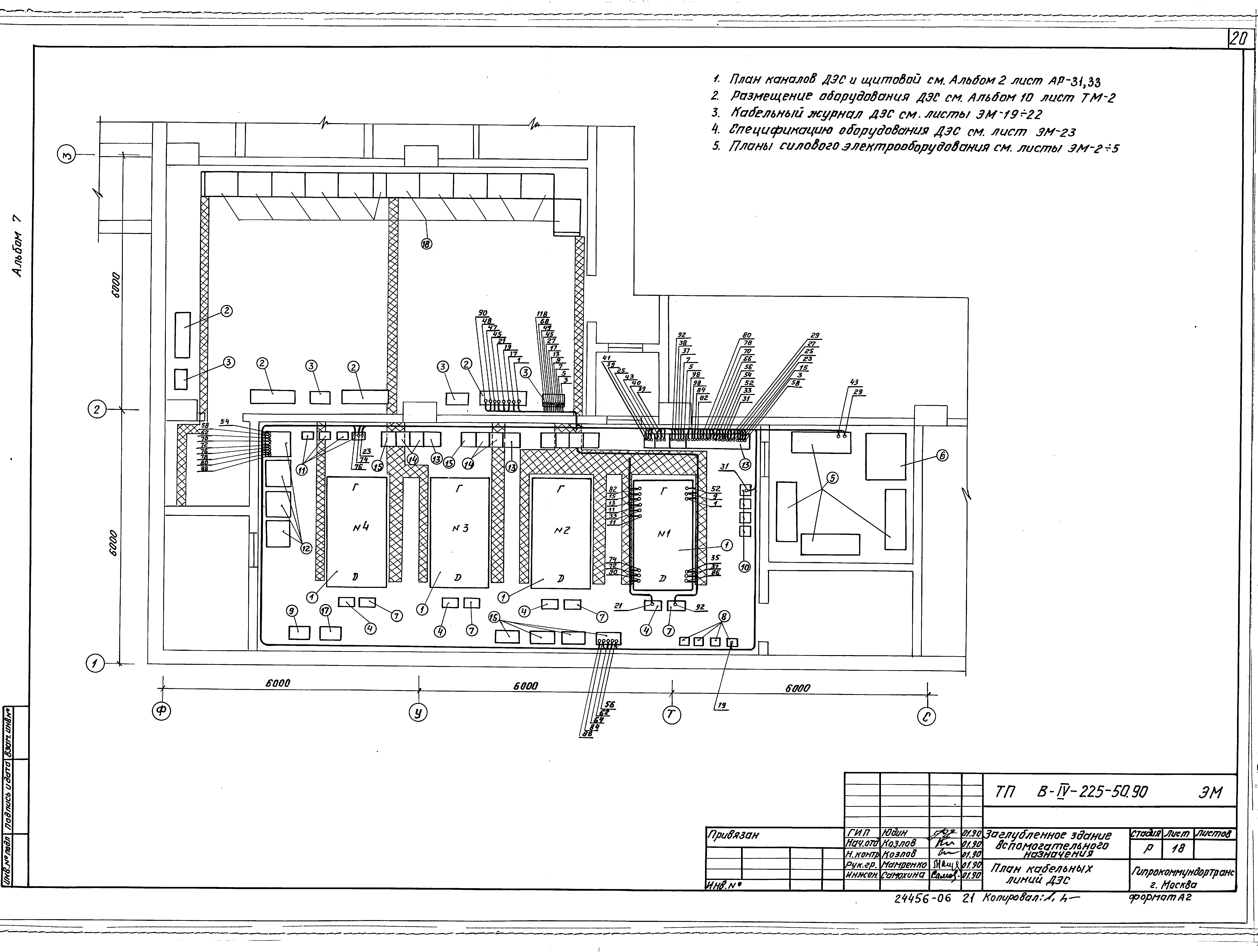 Типовой проект В-IV-225-50.90