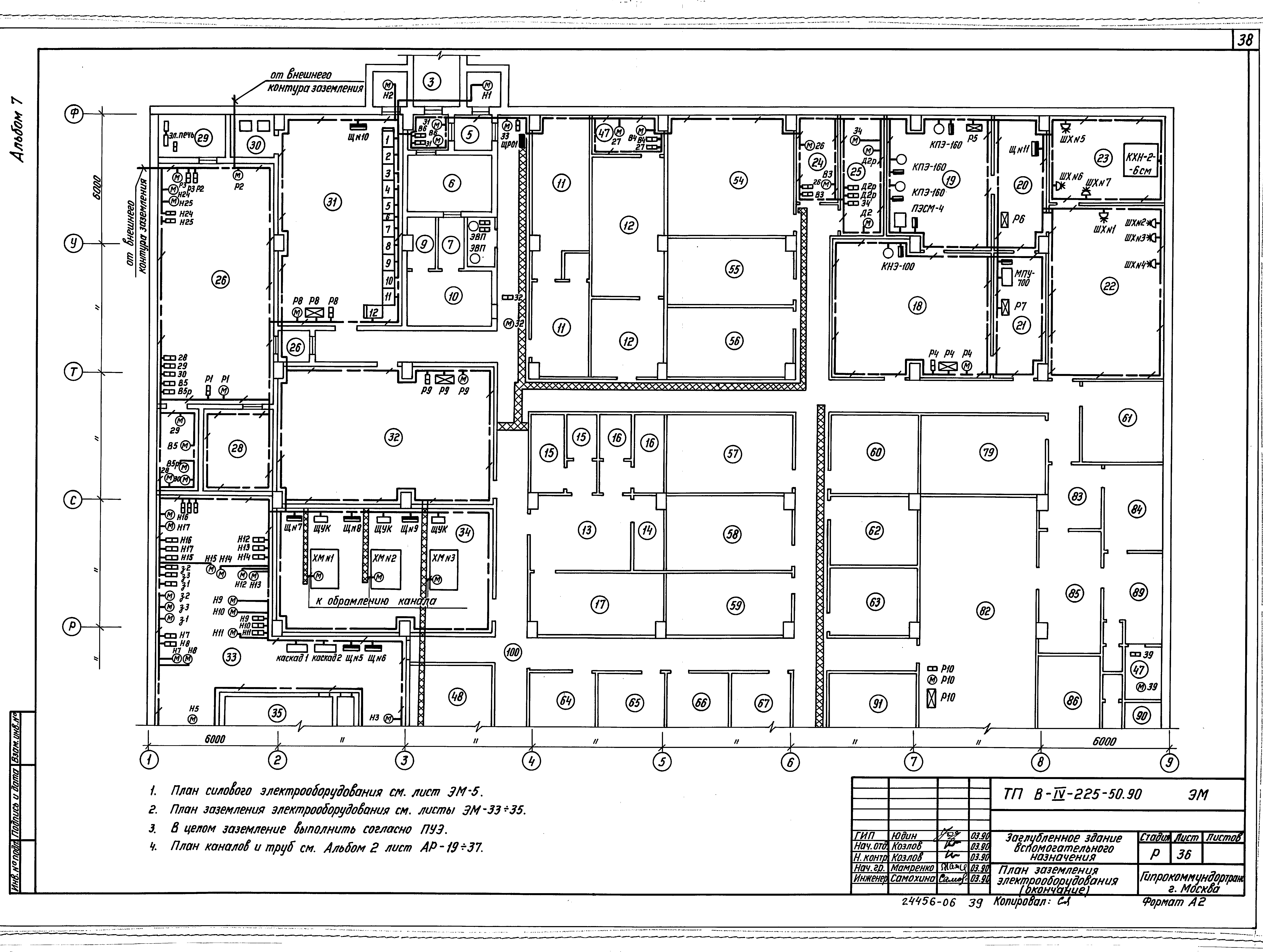 Типовой проект В-IV-225-50.90