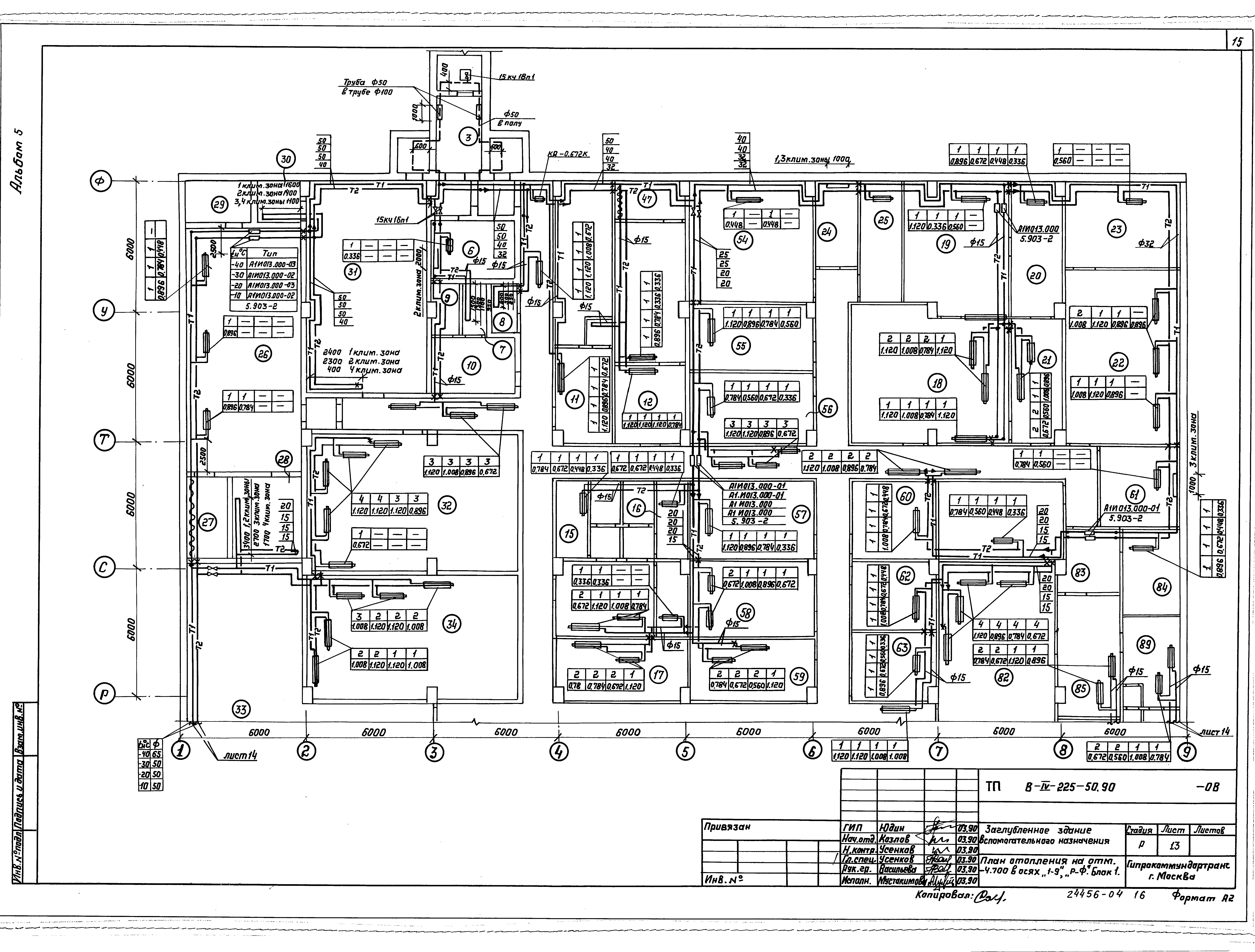 Типовой проект В-IV-225-50.90
