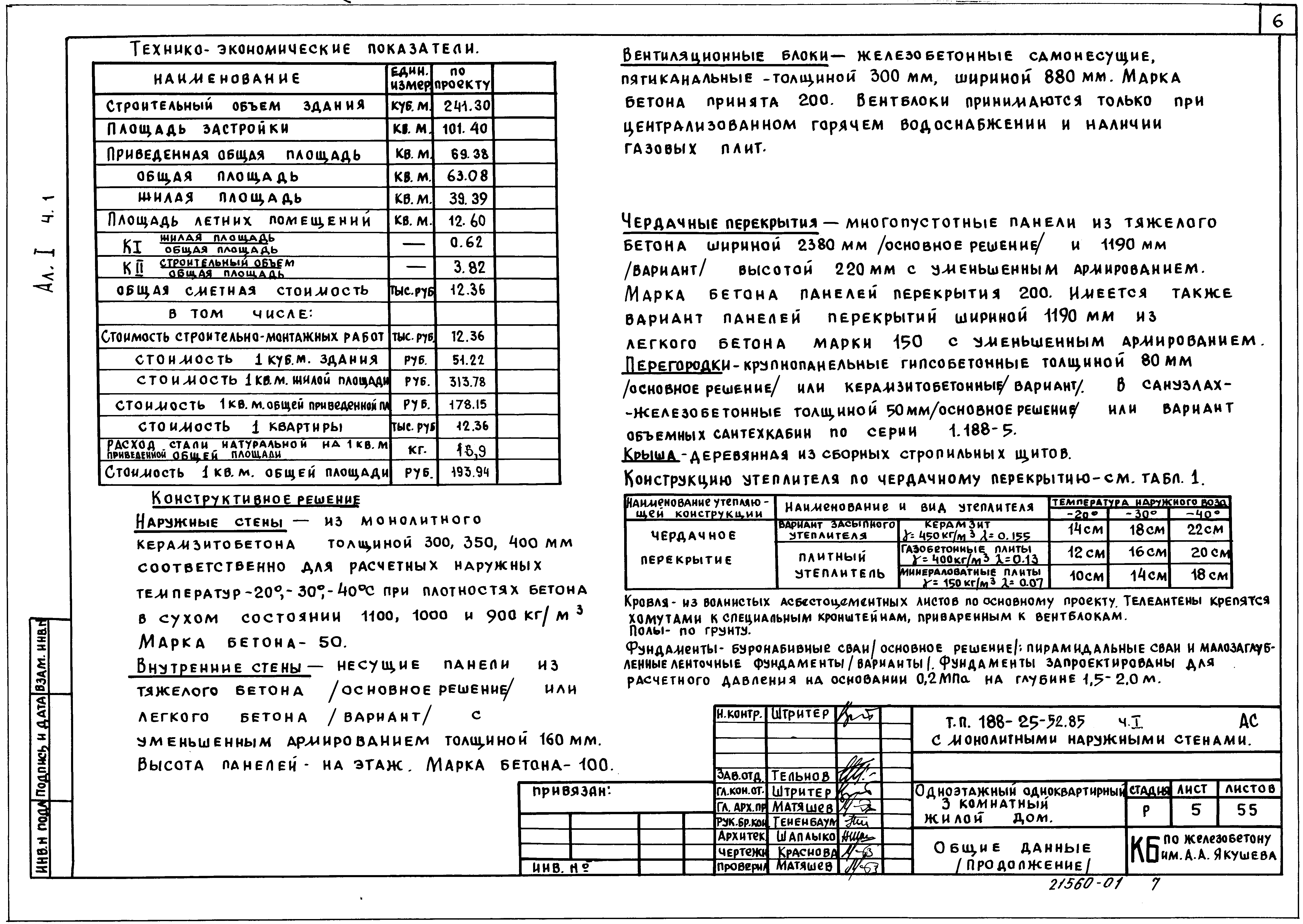 Типовой проект 188-25-52.85