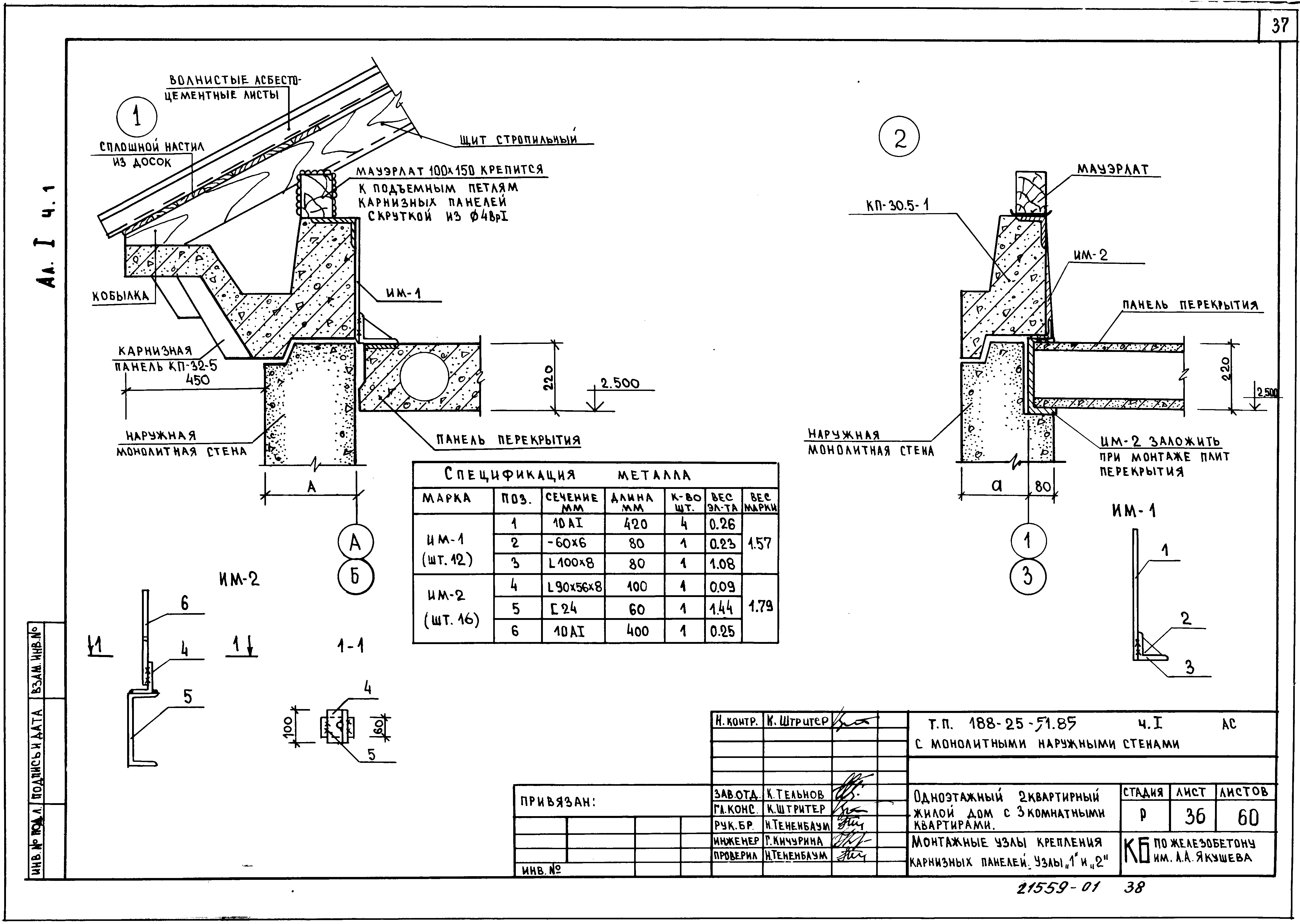 Типовой проект 188-25-51.85