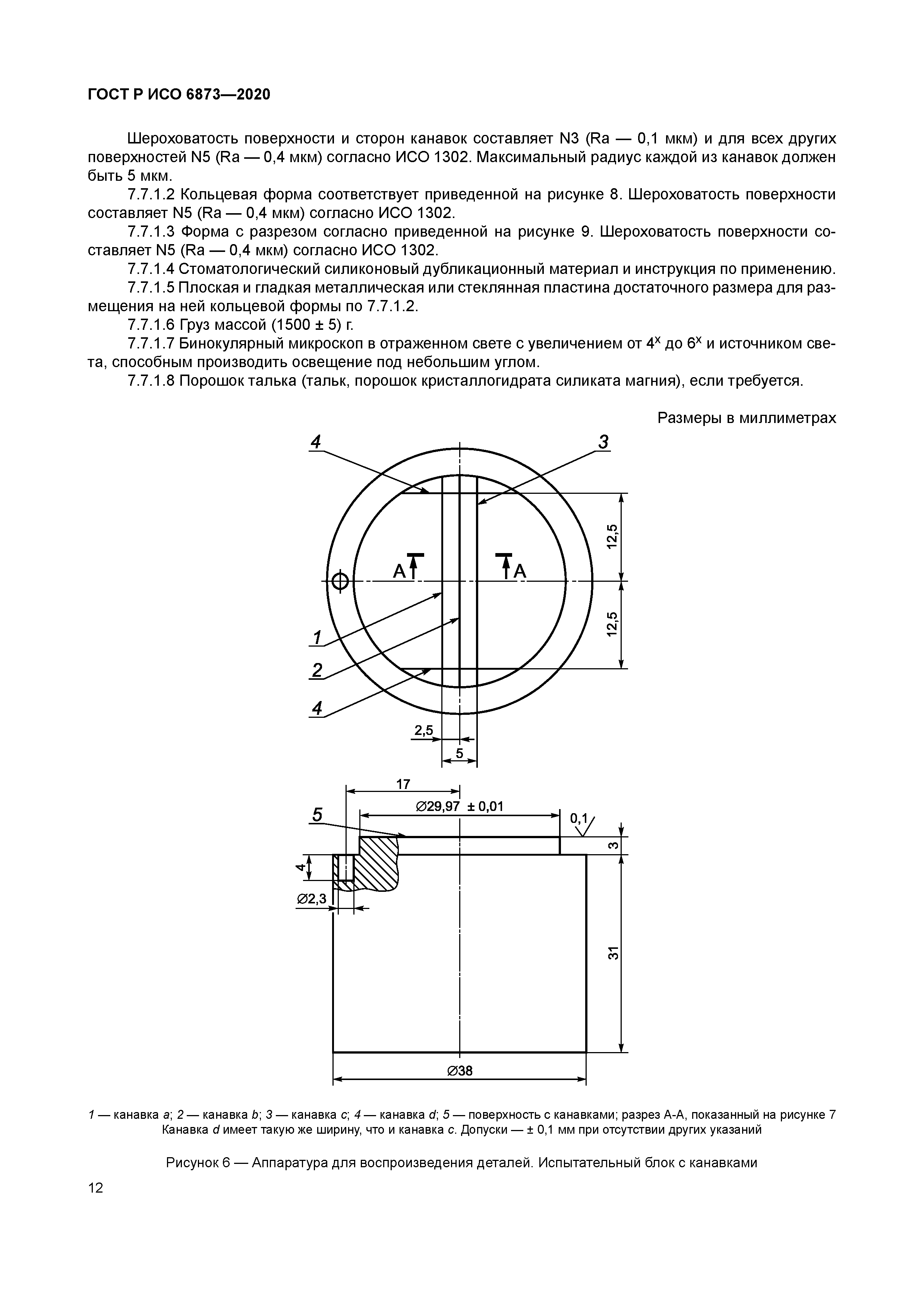 ГОСТ Р ИСО 6873-2020