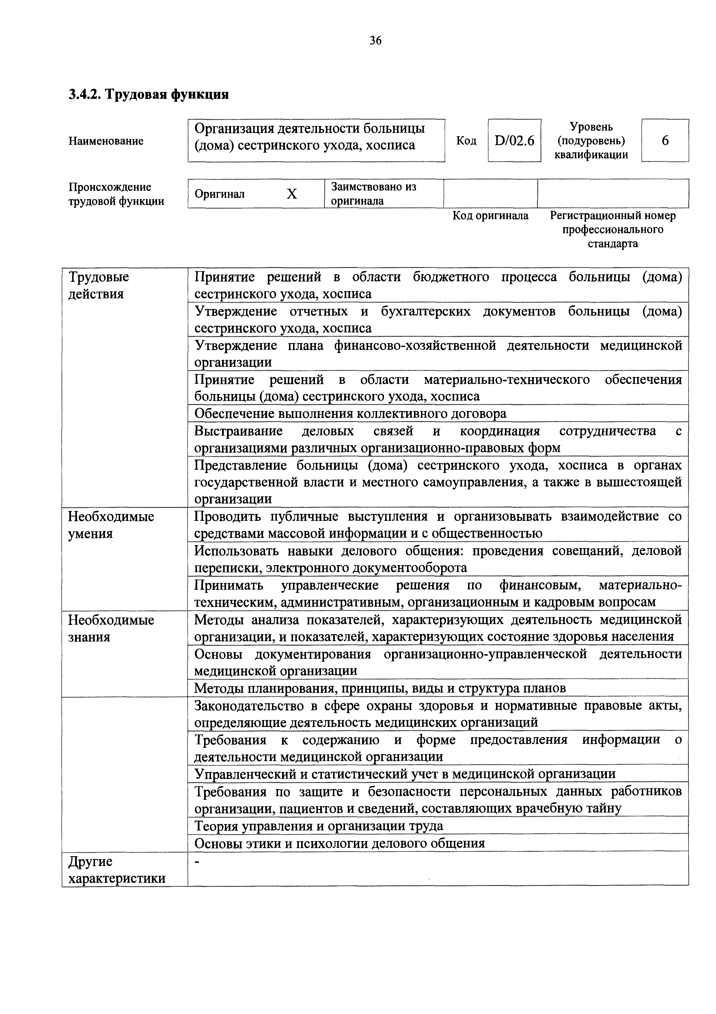 Скачать Приказ 479н Об утверждении профессионального стандарта Специалист  по организации сестринского дела