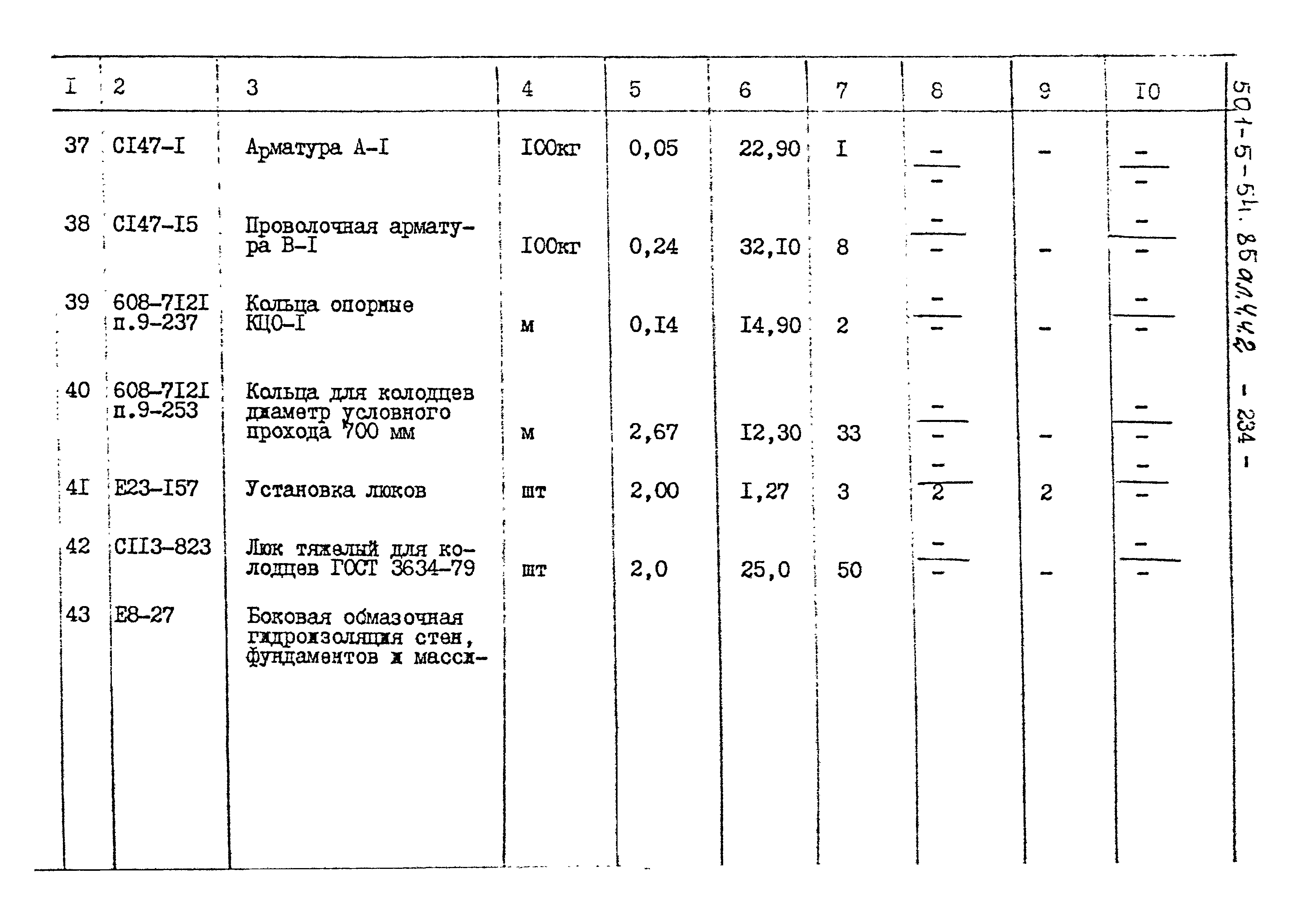 Типовой проект 501-5-54.85