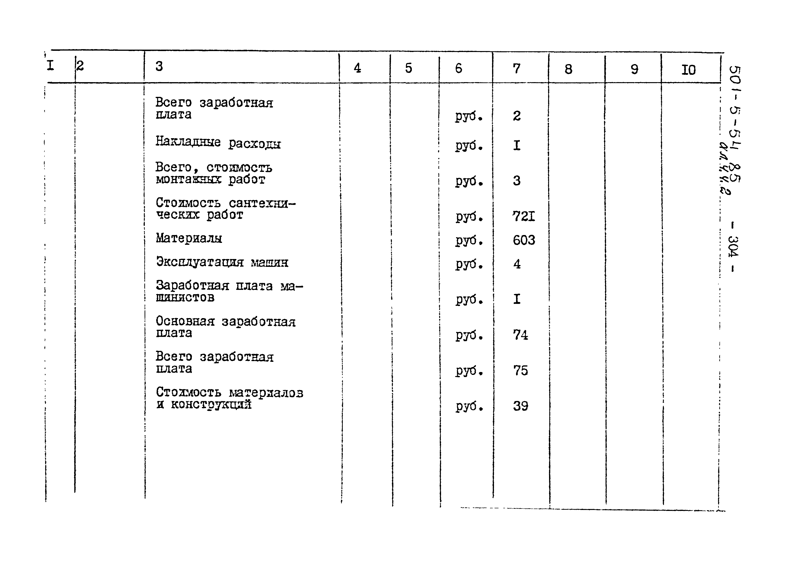 Типовой проект 501-5-54.85