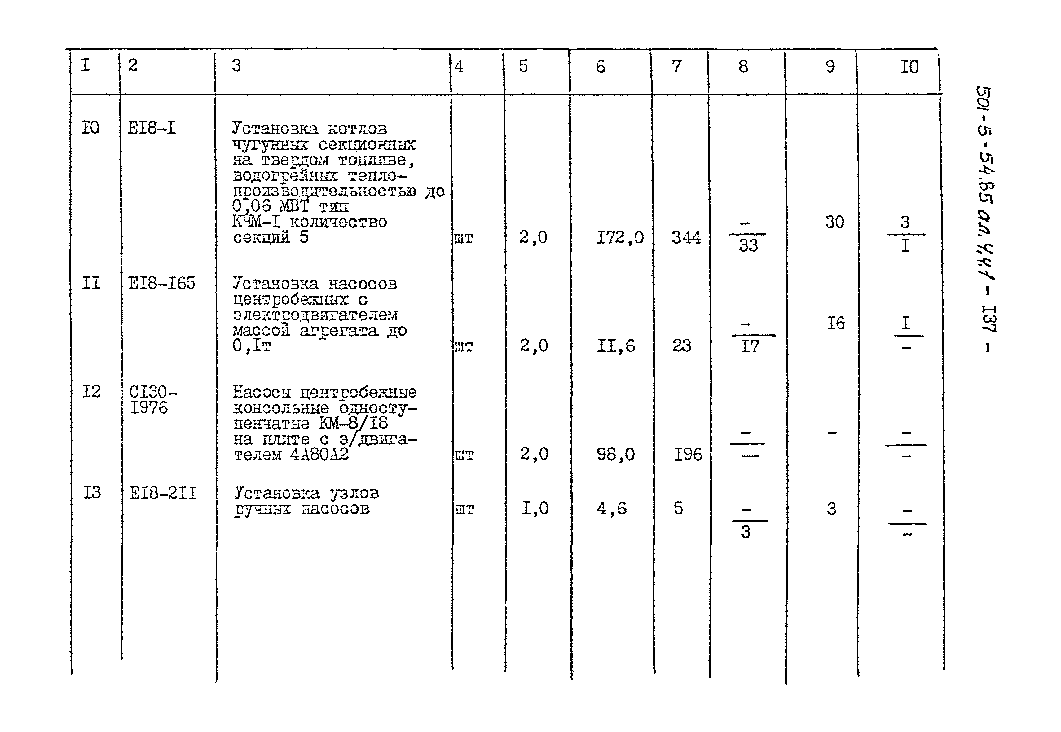 Типовой проект 501-5-54.85