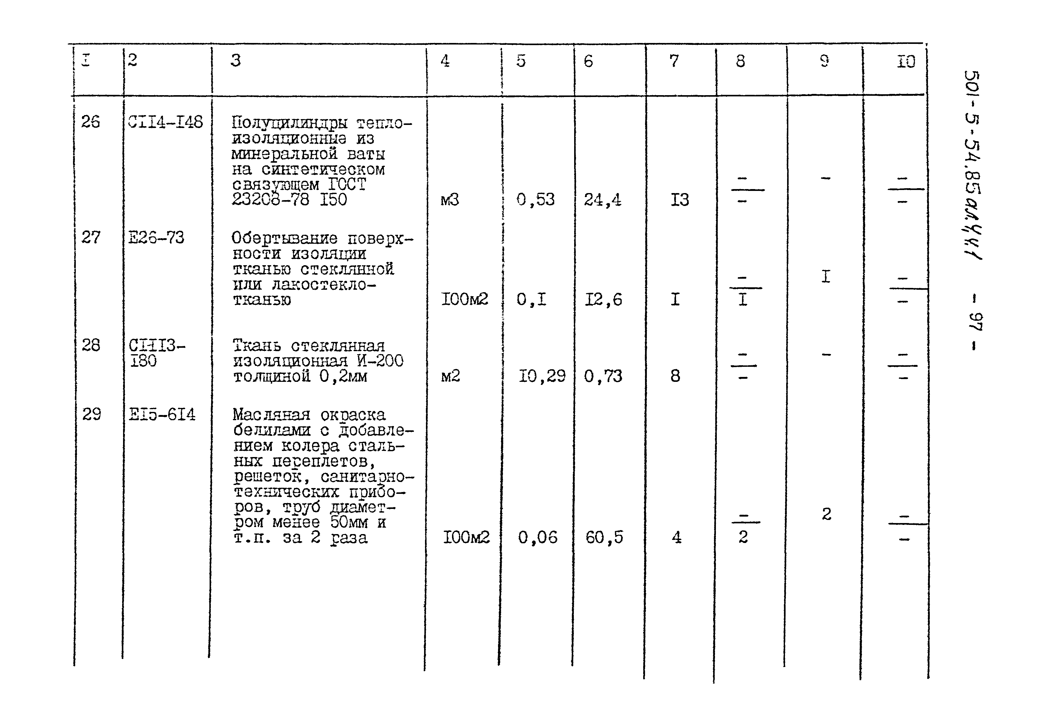 Типовой проект 501-5-54.85