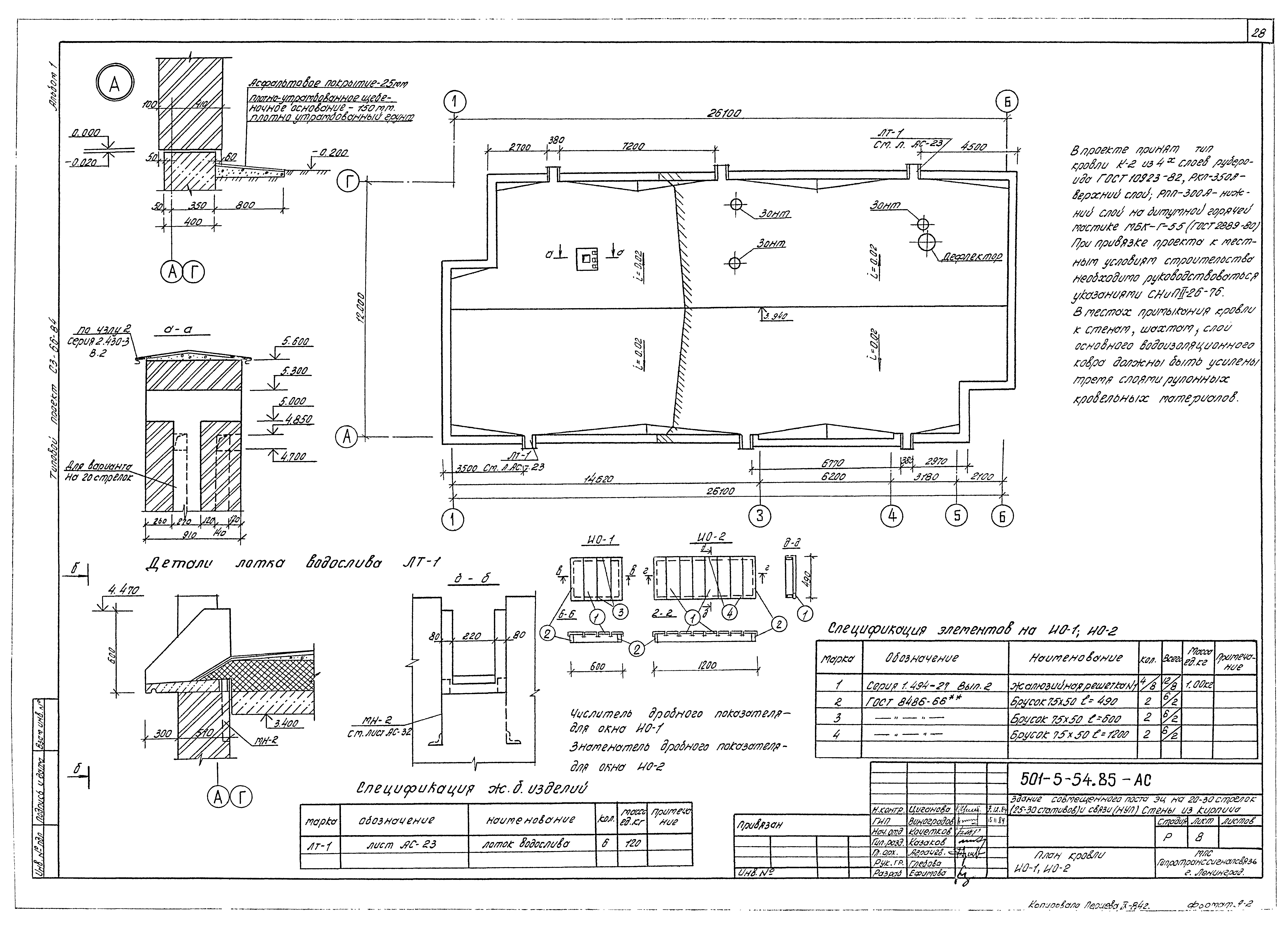Типовой проект 501-5-54.85