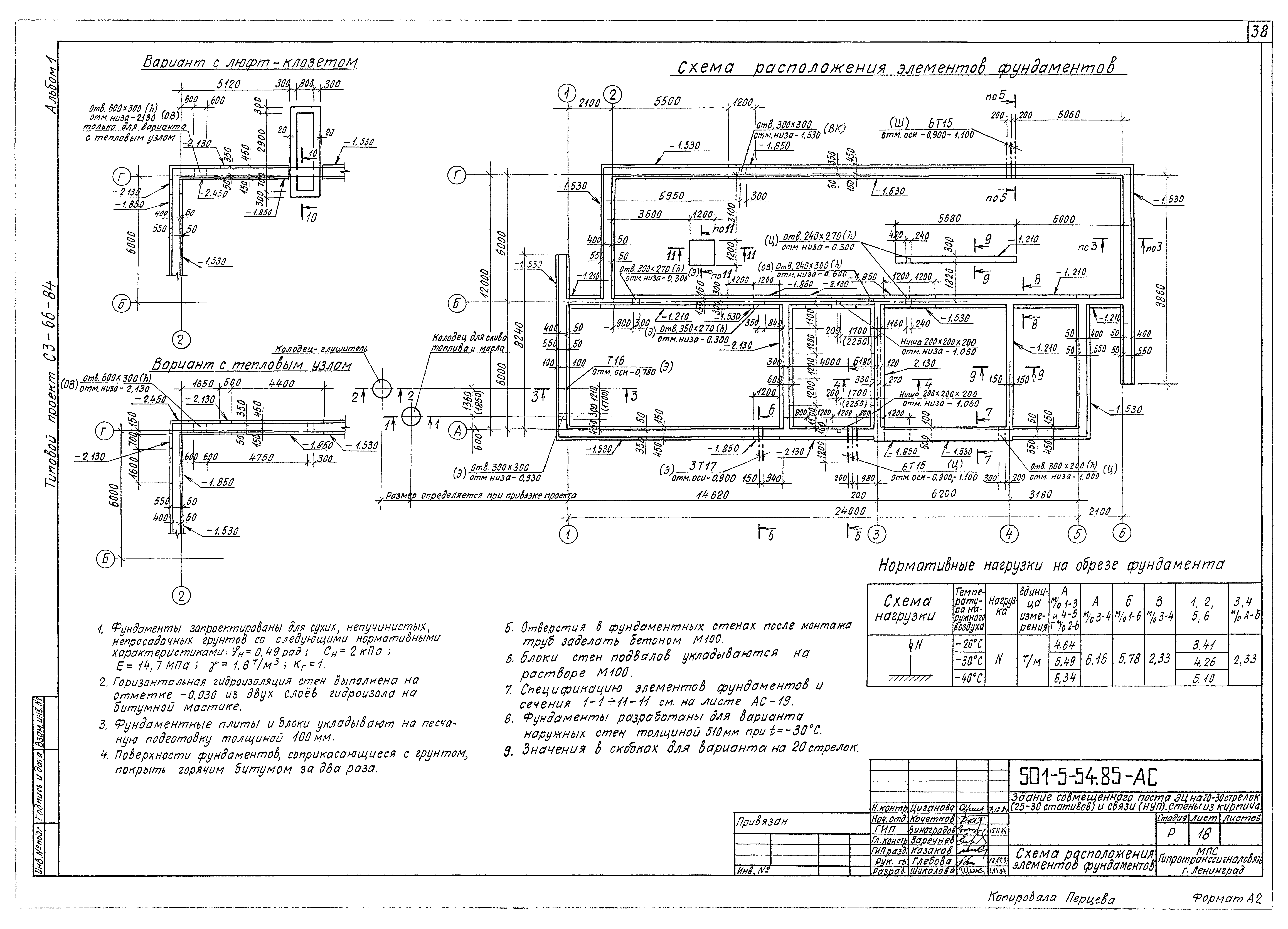 Типовой проект 501-5-54.85