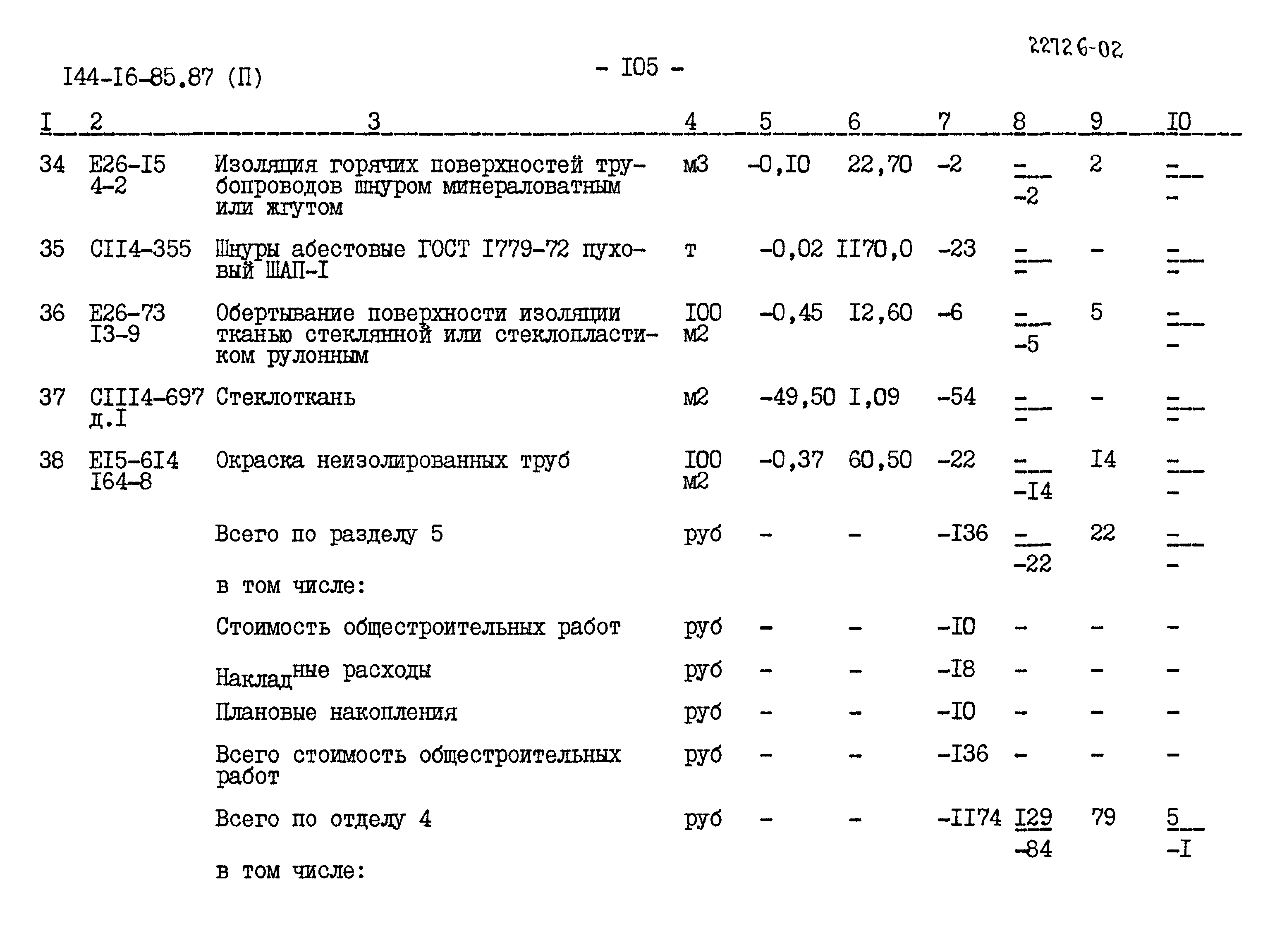 Типовой проект 144-16-85.87