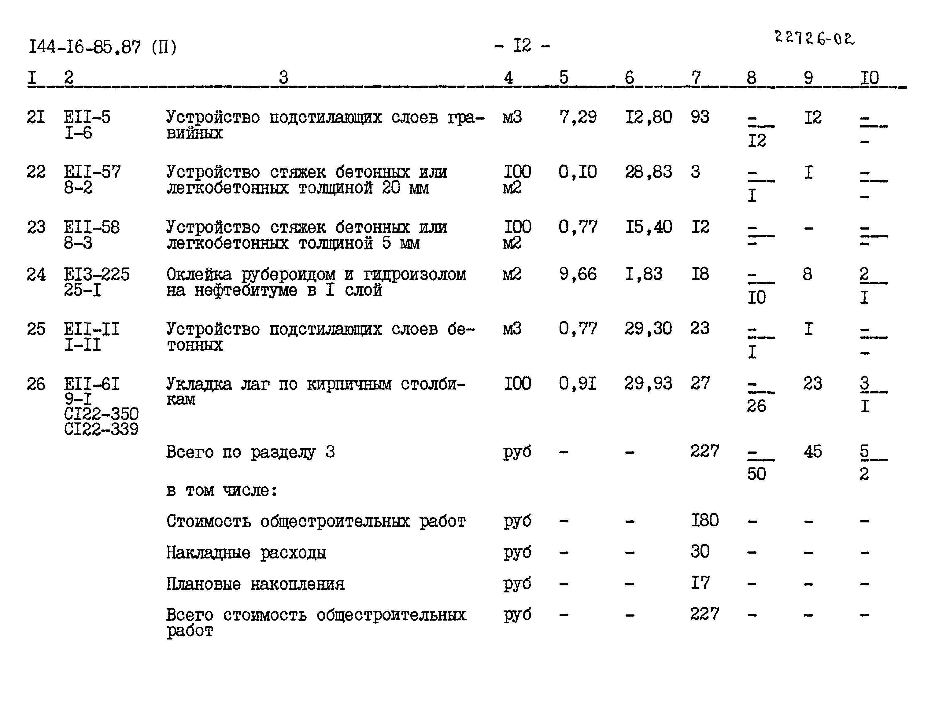 Типовой проект 144-16-85.87