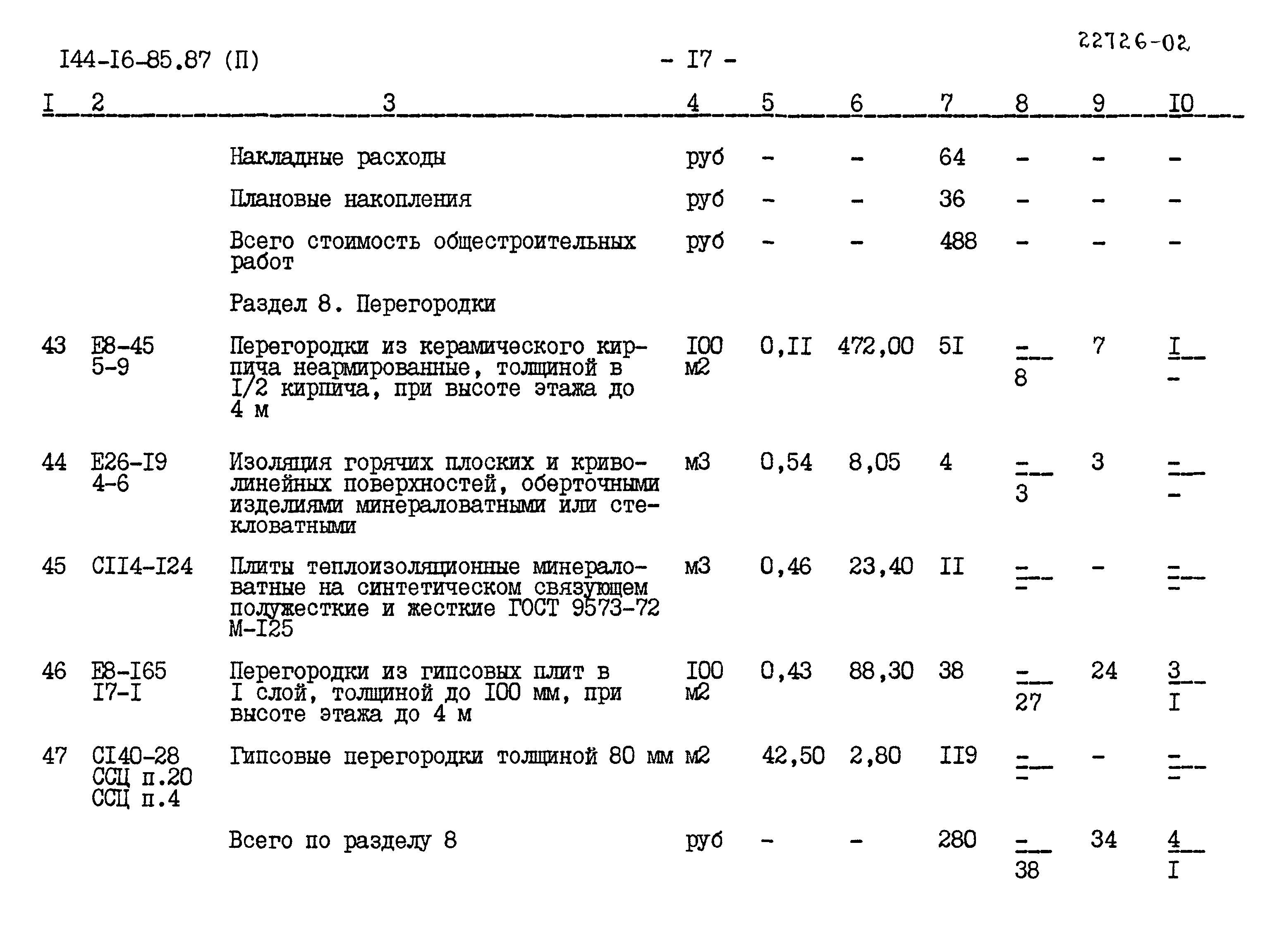 Типовой проект 144-16-85.87