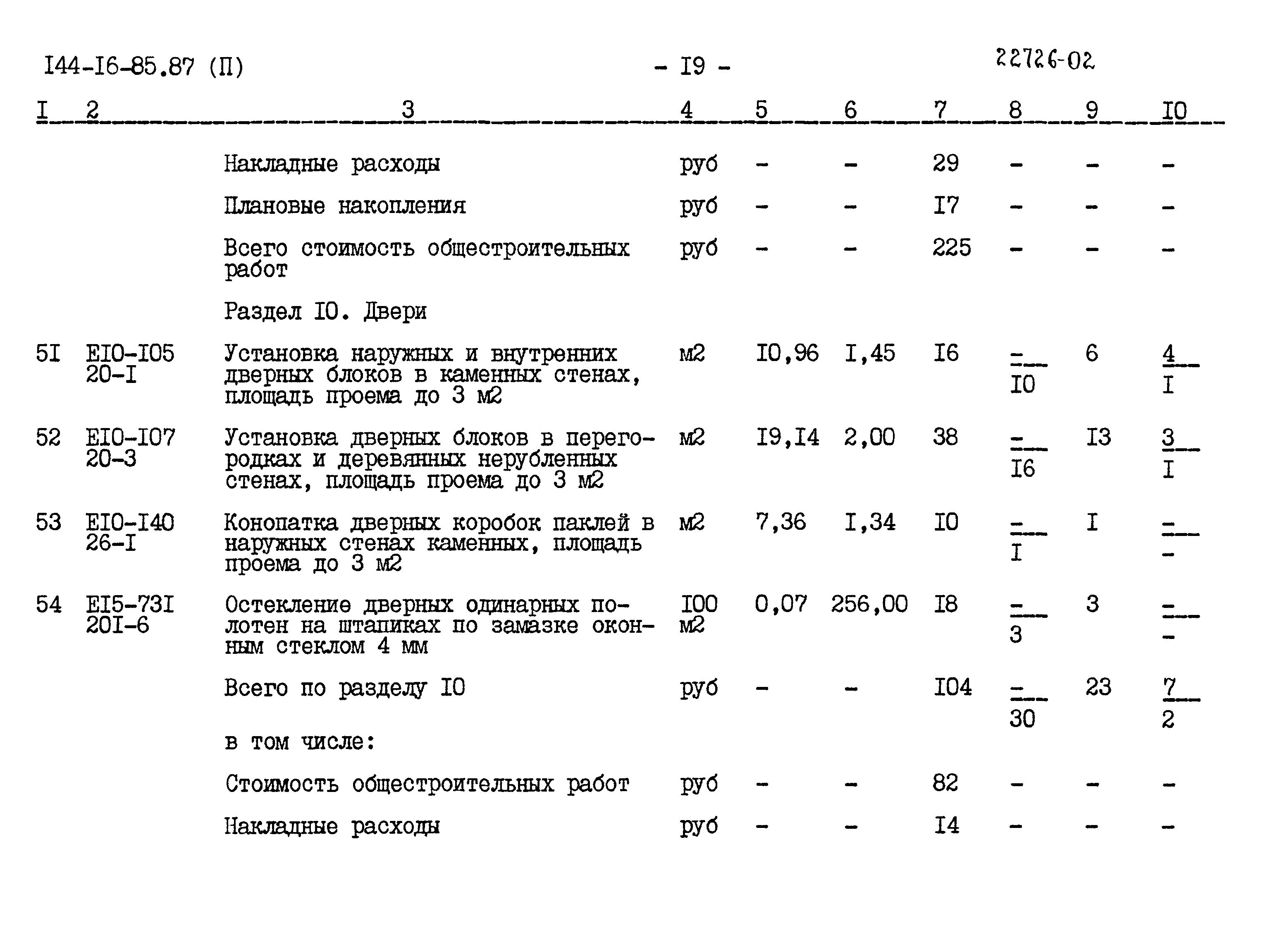 Типовой проект 144-16-85.87