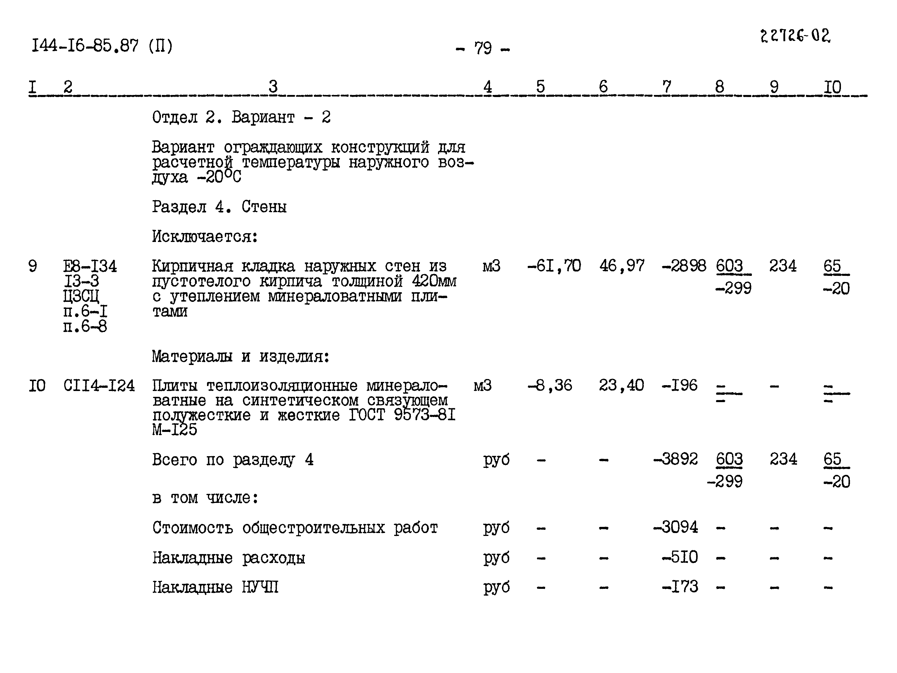 Типовой проект 144-16-85.87