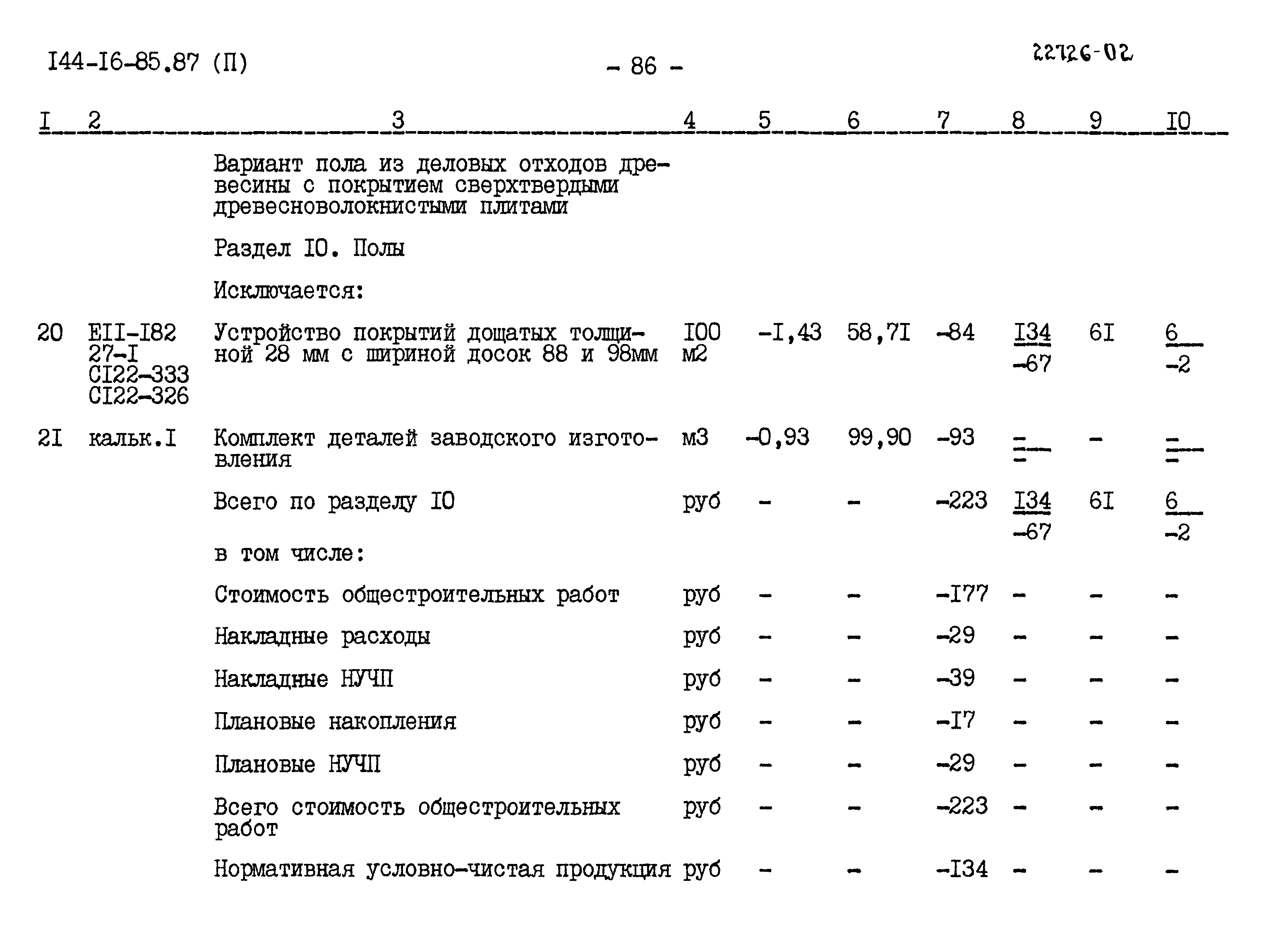 Типовой проект 144-16-85.87