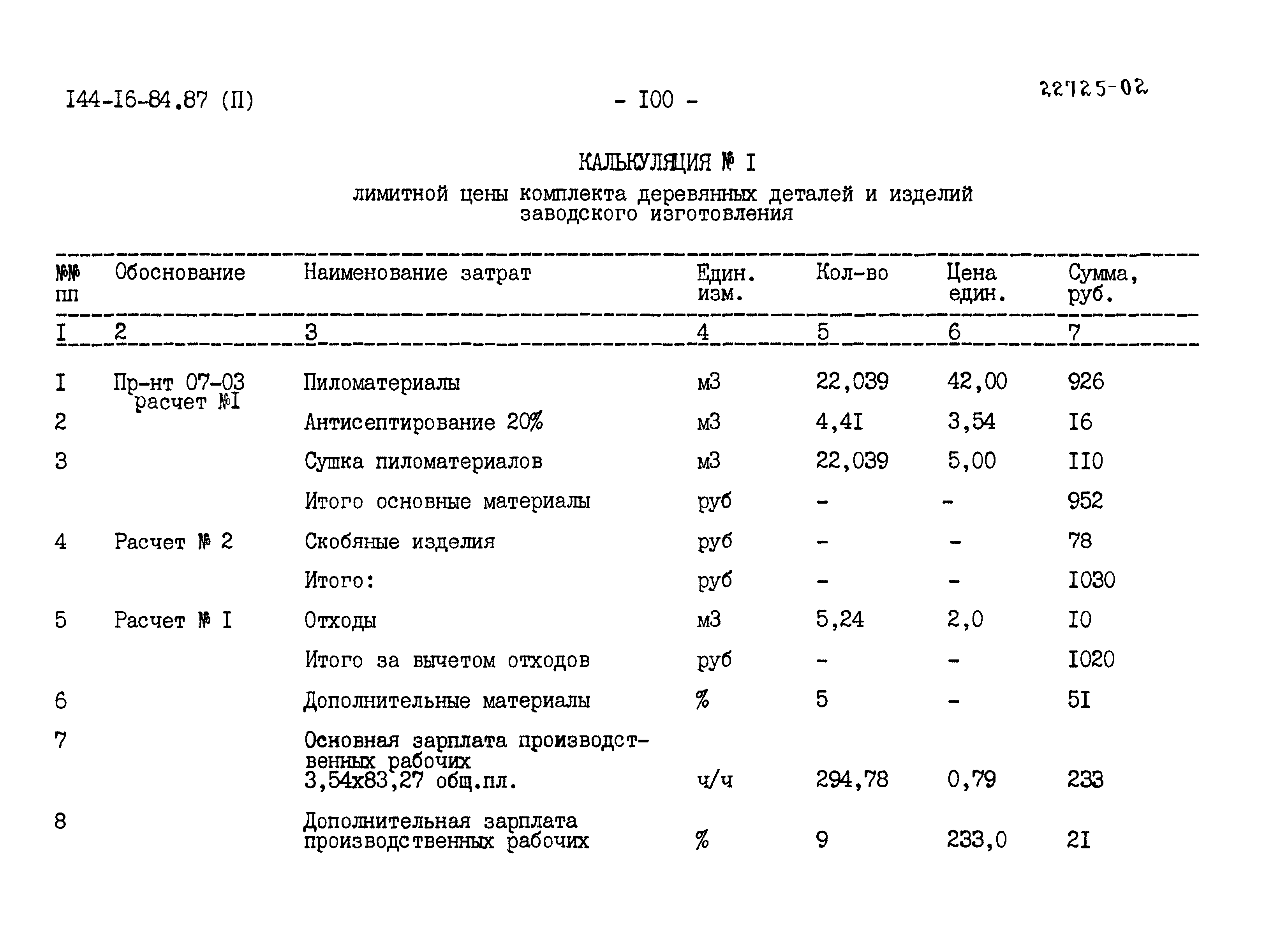Типовой проект 144-16-84.87