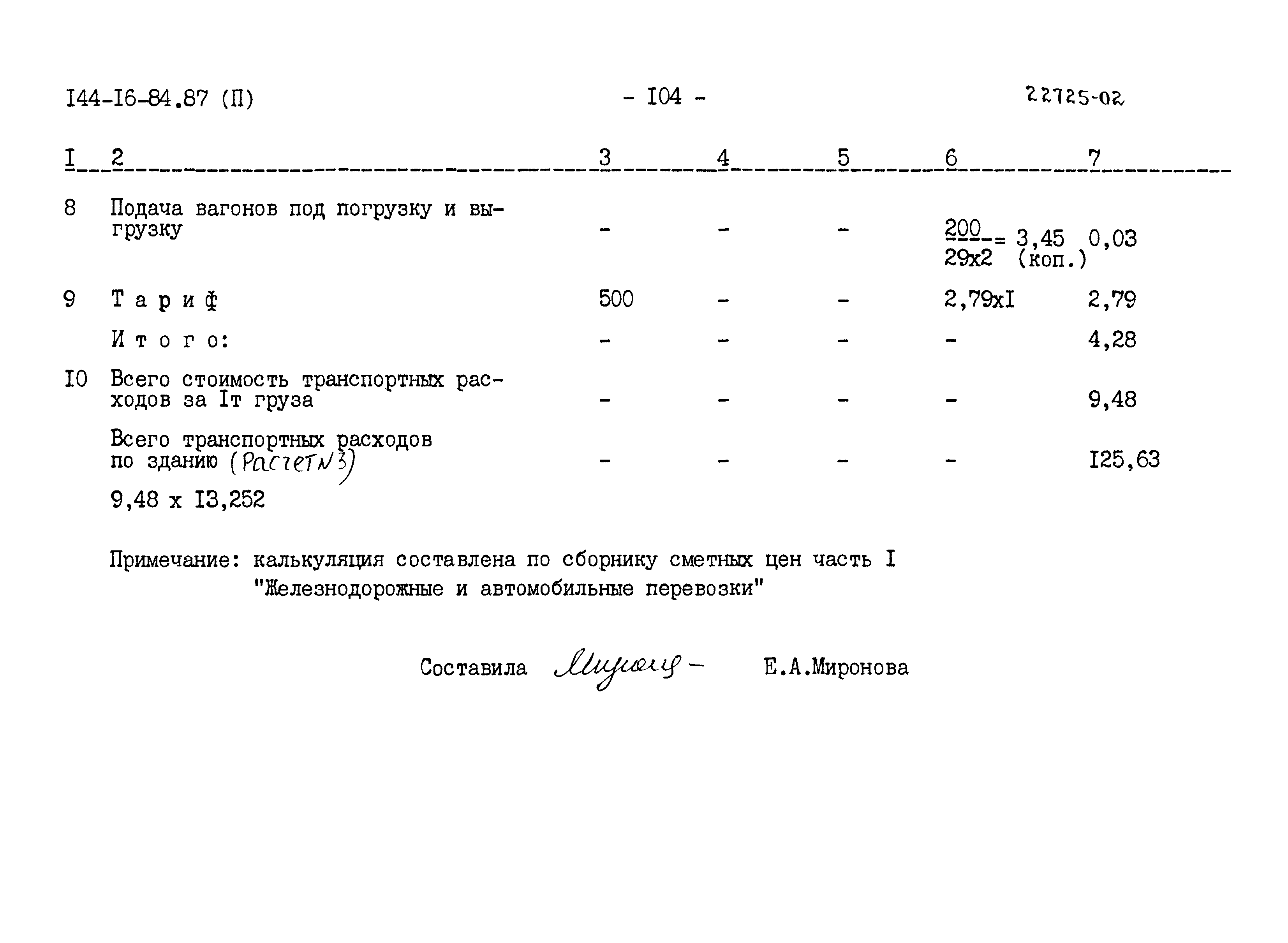 Типовой проект 144-16-84.87