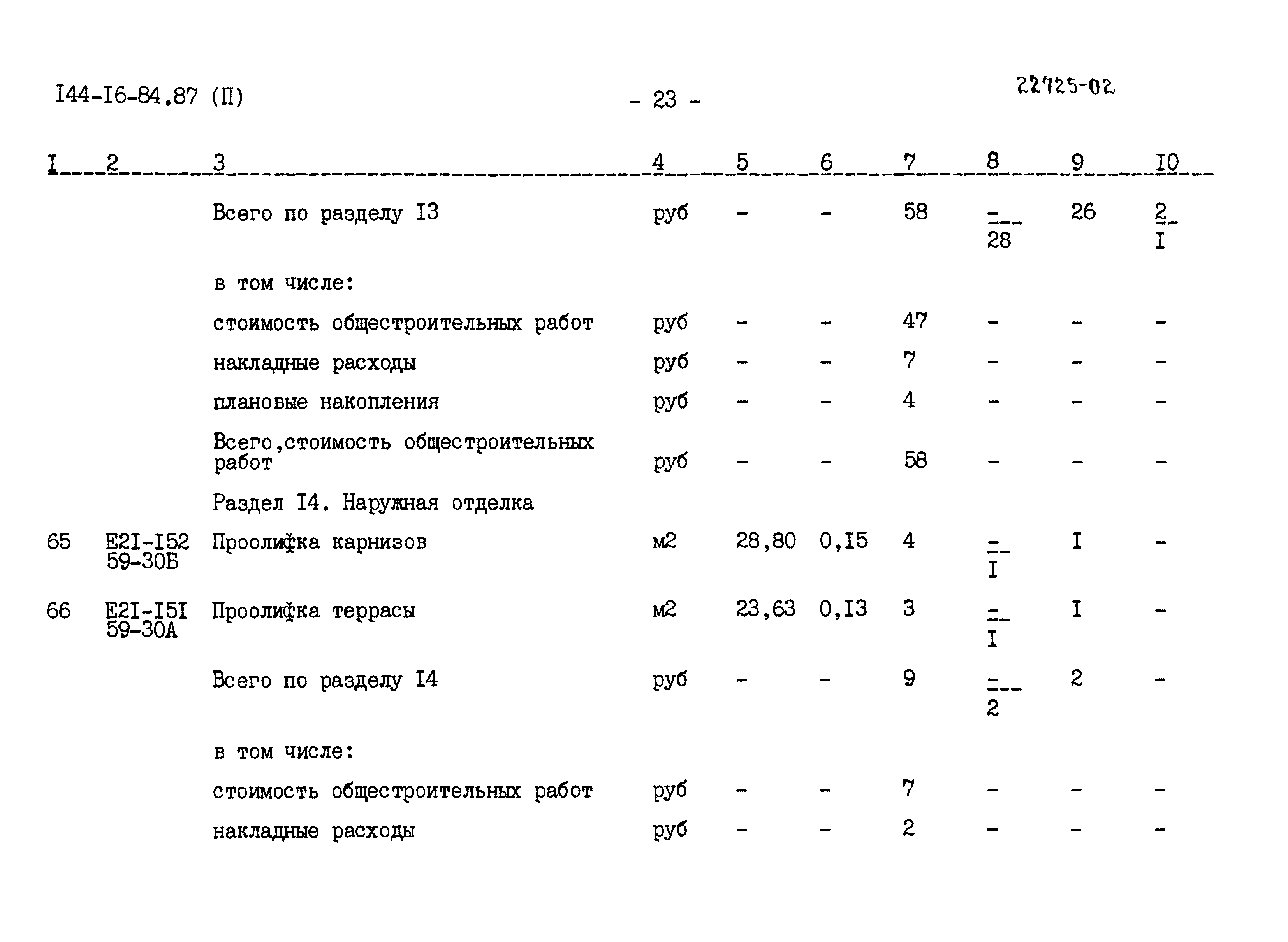 Типовой проект 144-16-84.87