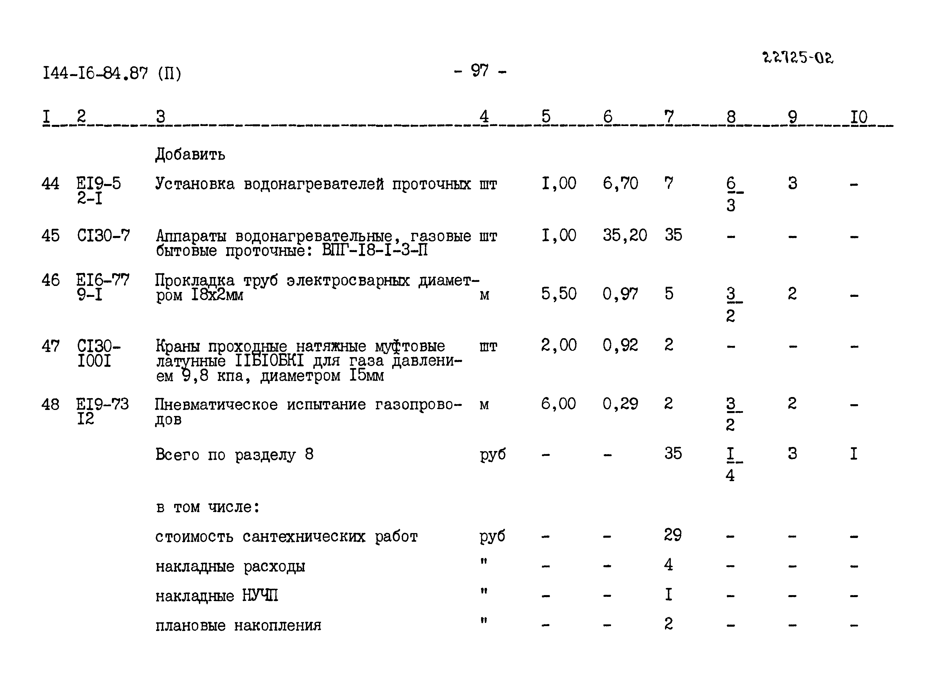Типовой проект 144-16-84.87