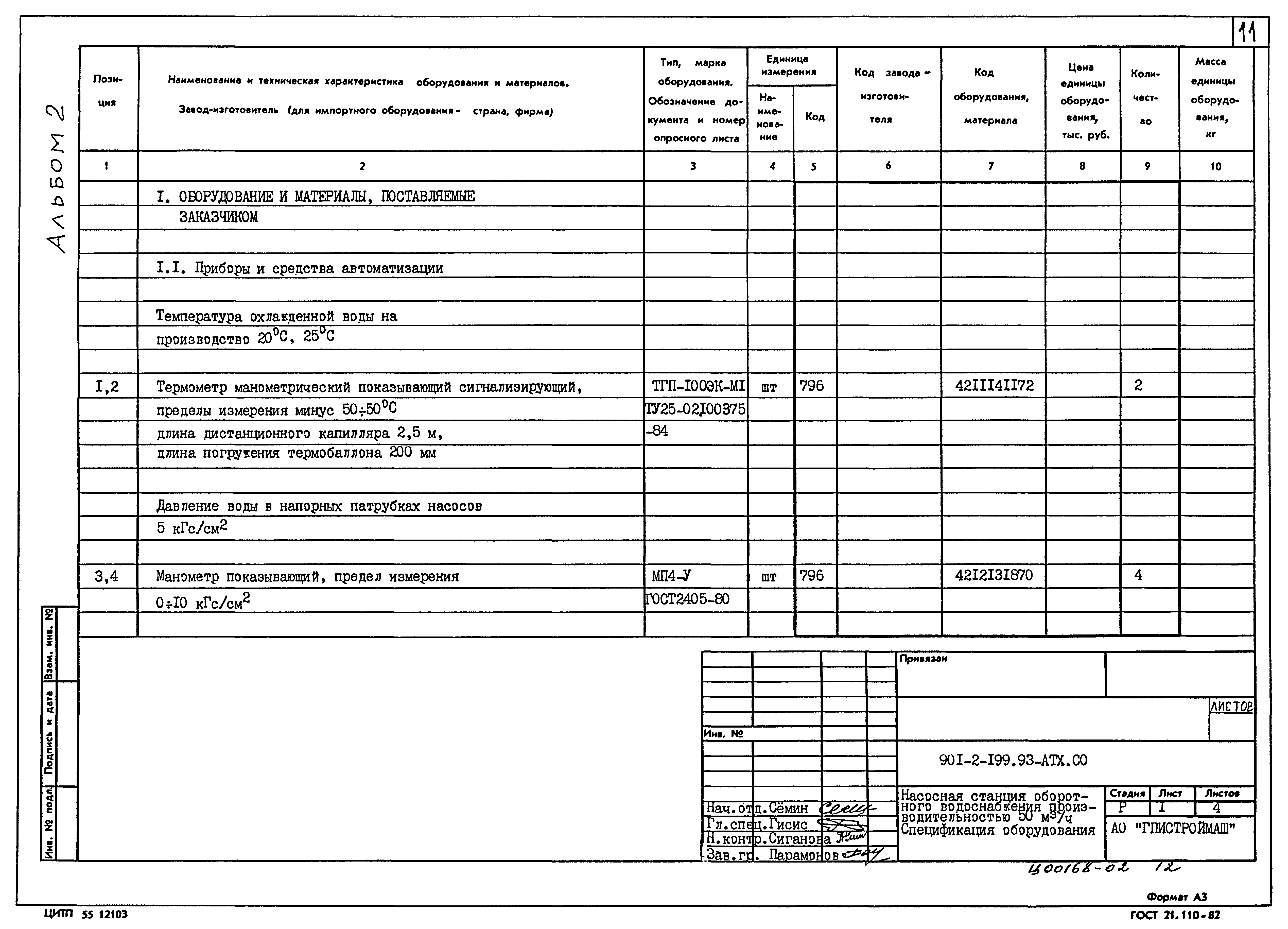 Типовой проект 901-2-199.93