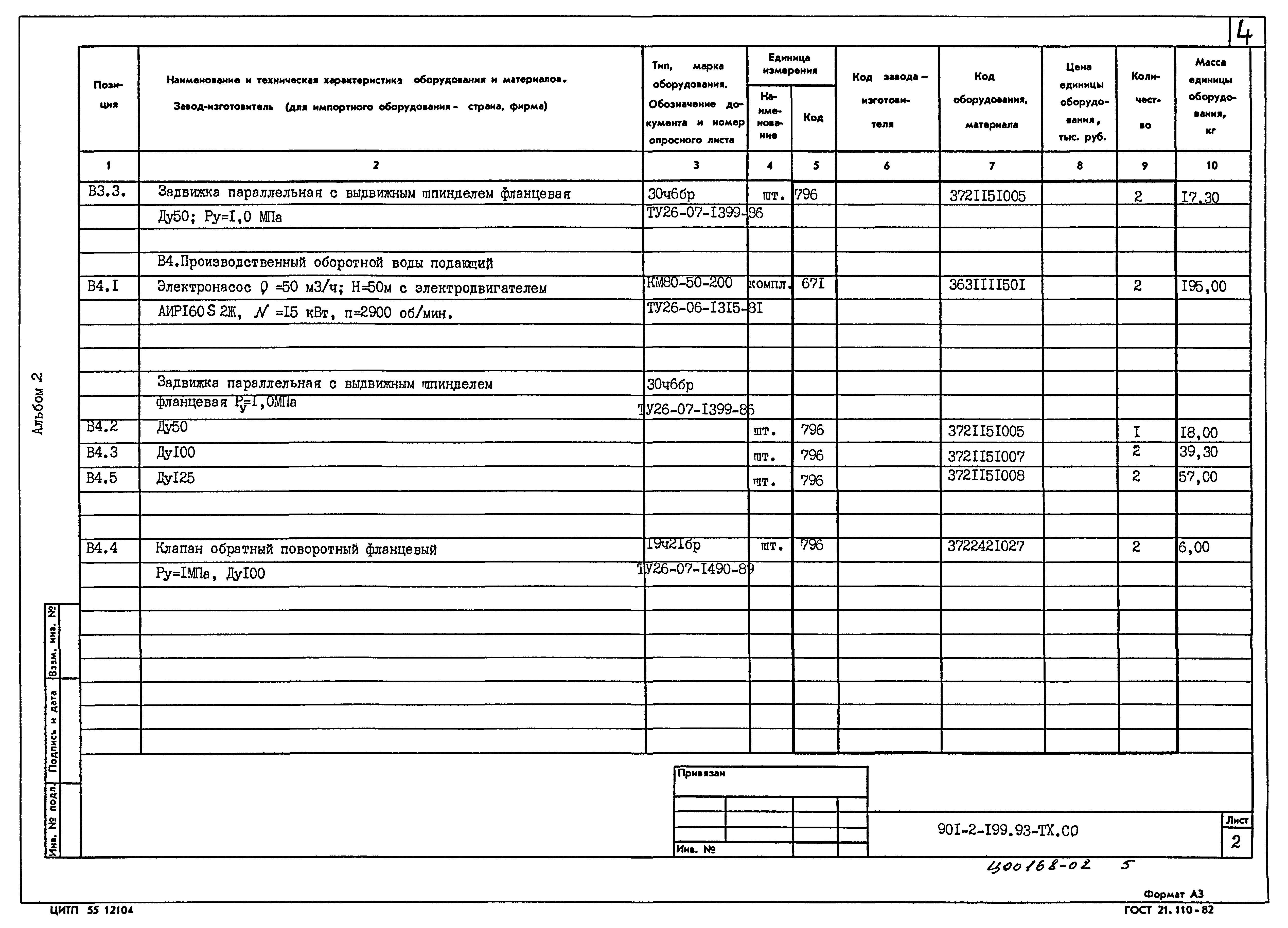 Типовой проект 901-2-199.93
