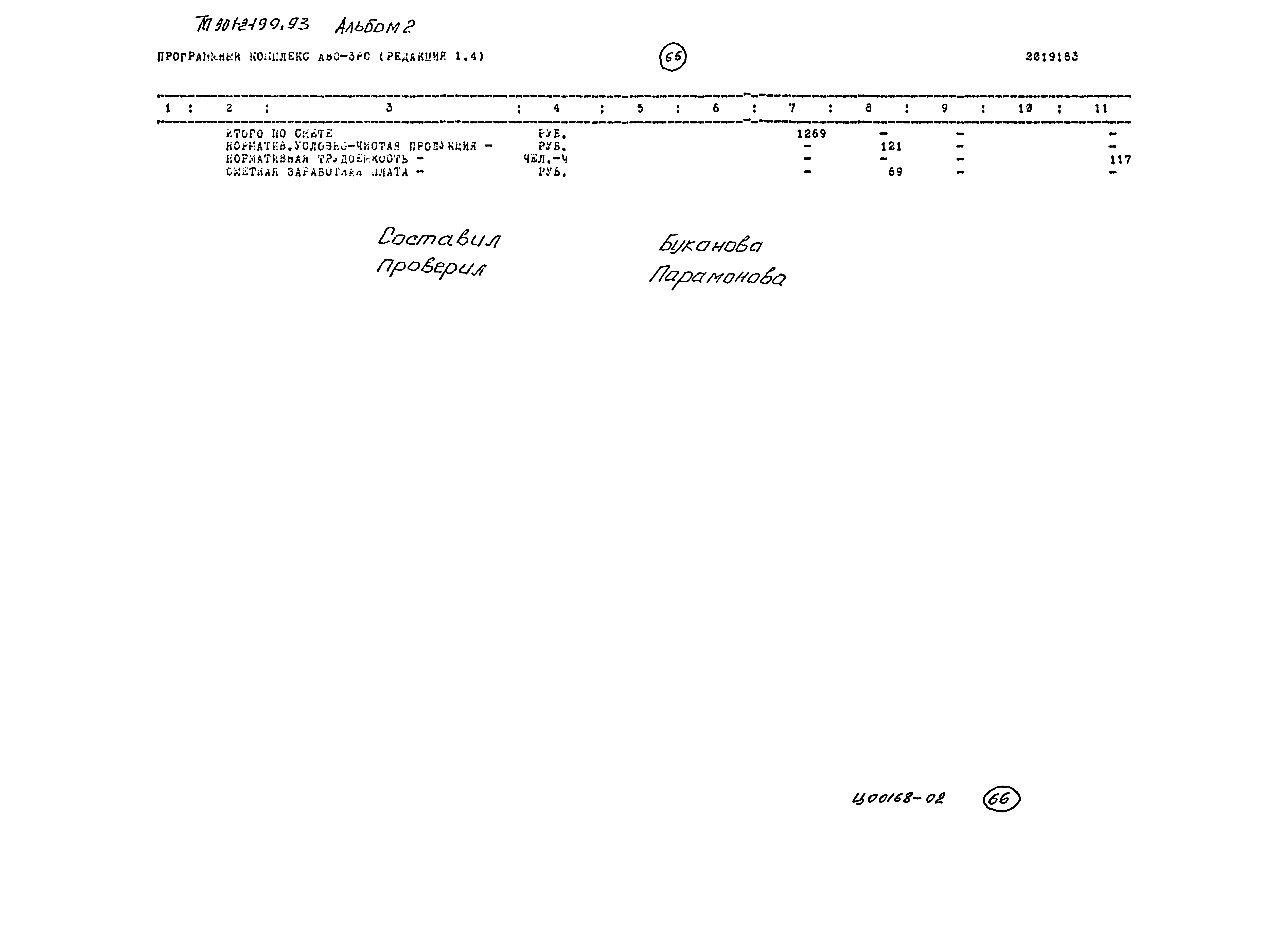 Типовой проект 901-2-199.93