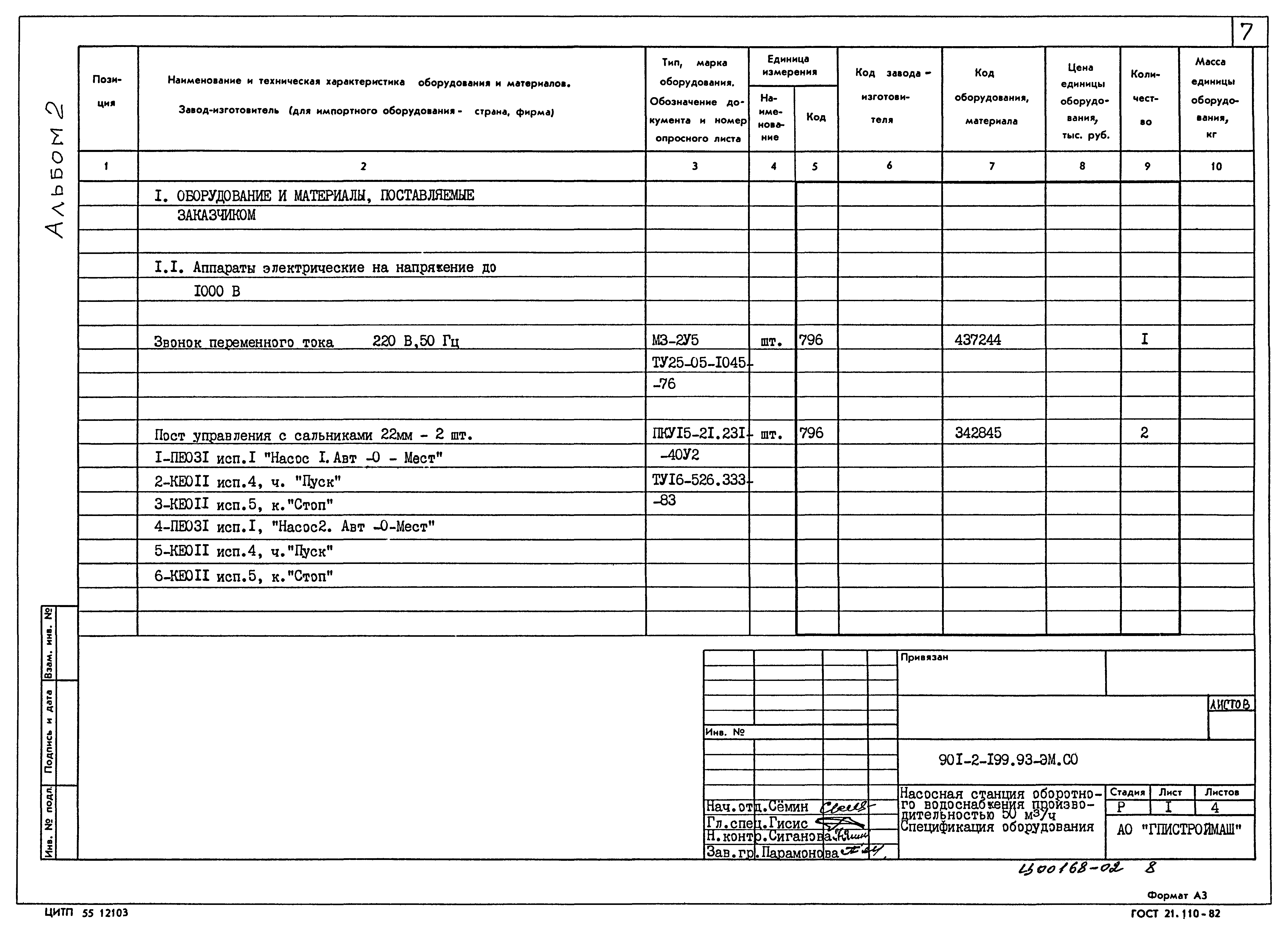 Типовой проект 901-2-199.93
