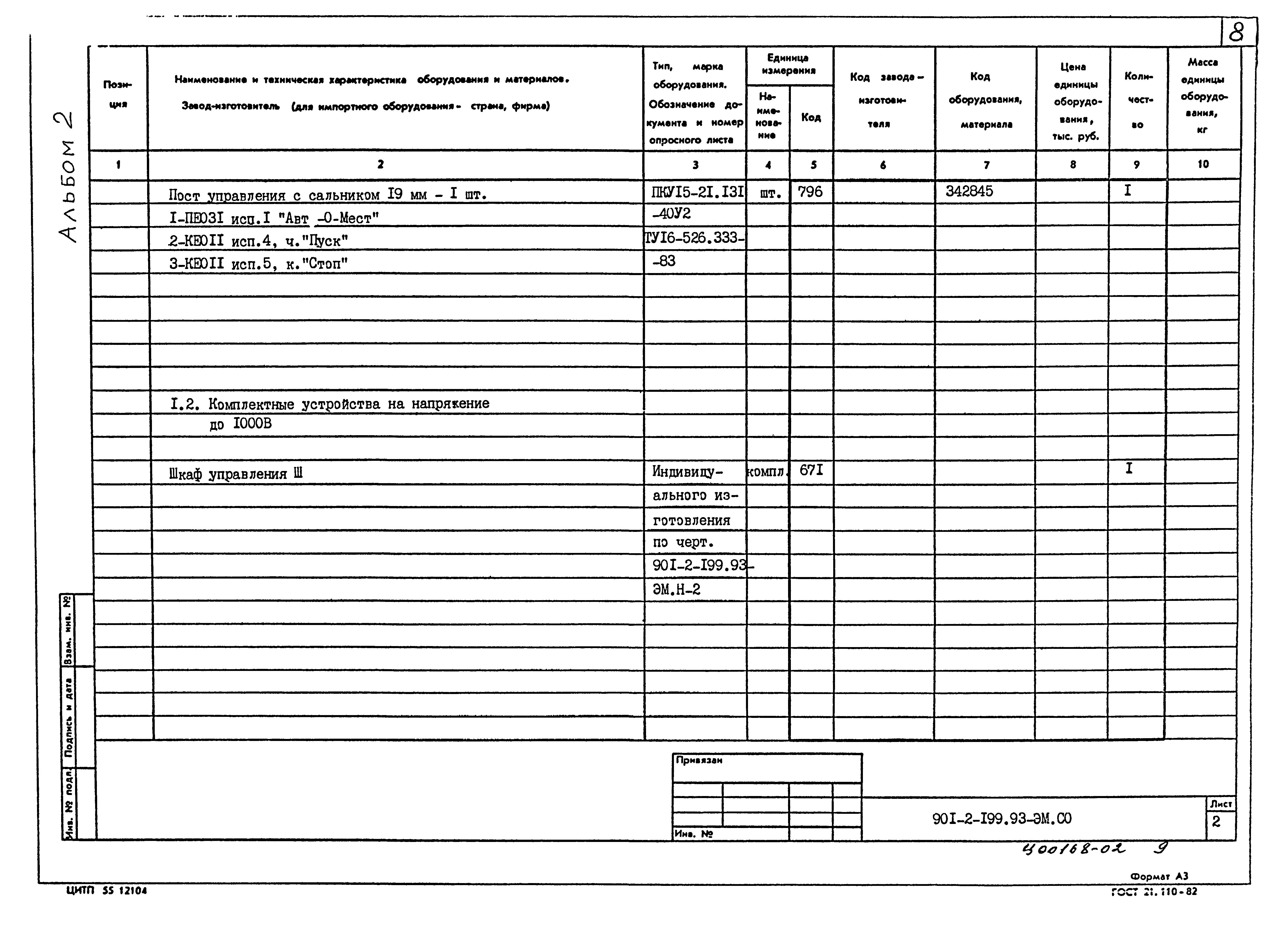 Типовой проект 901-2-199.93