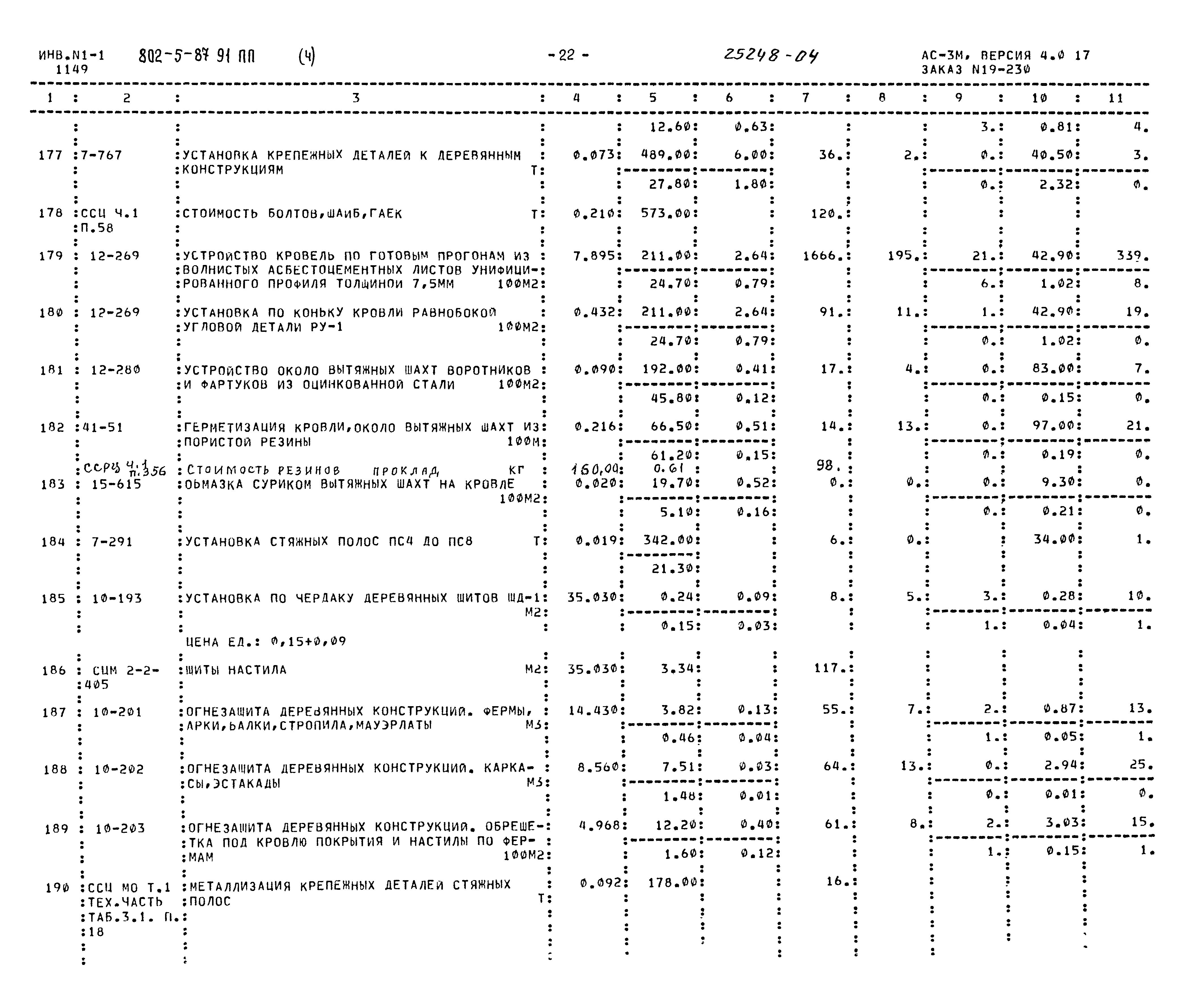 Типовой проект 802-5-87.91 ПП