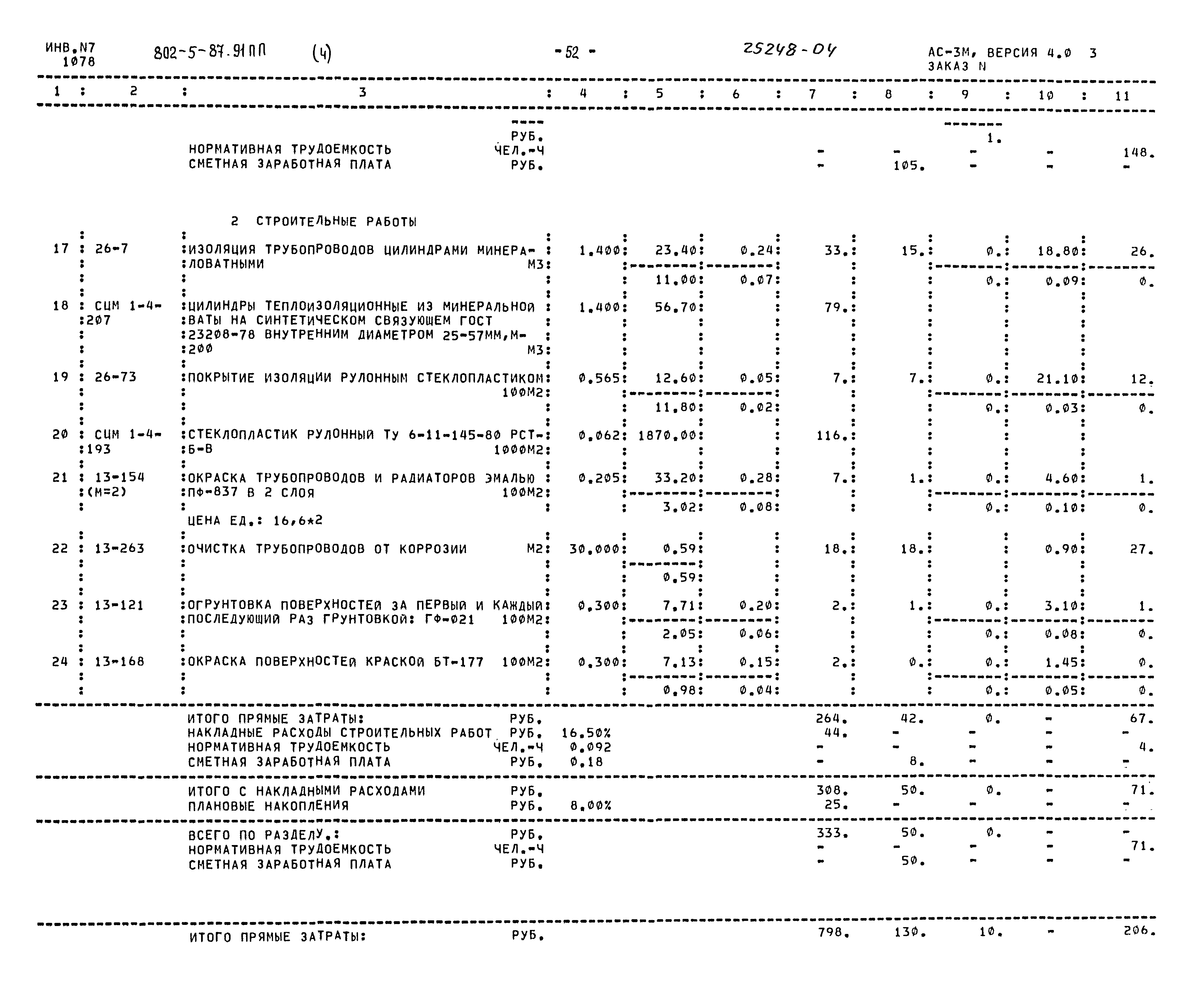 Типовой проект 802-5-87.91 ПП