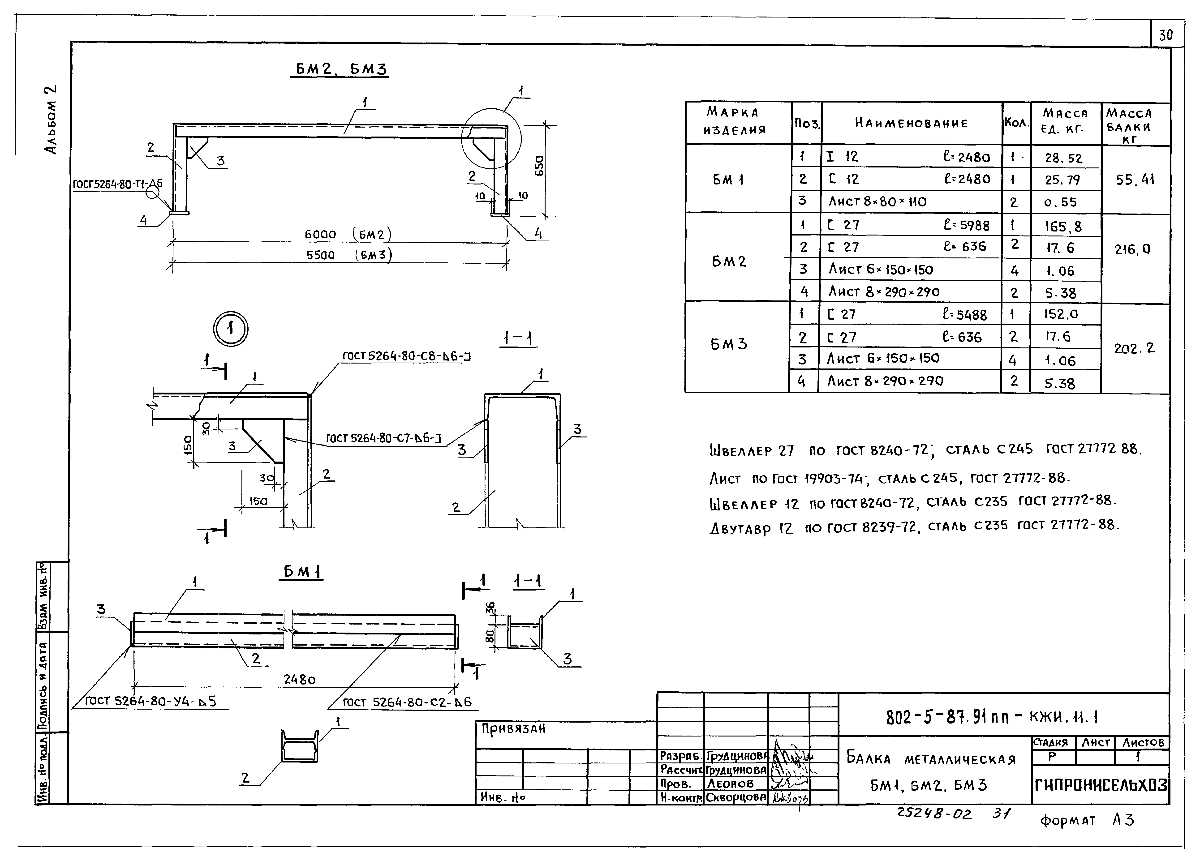 Типовой проект 802-5-87.91 ПП