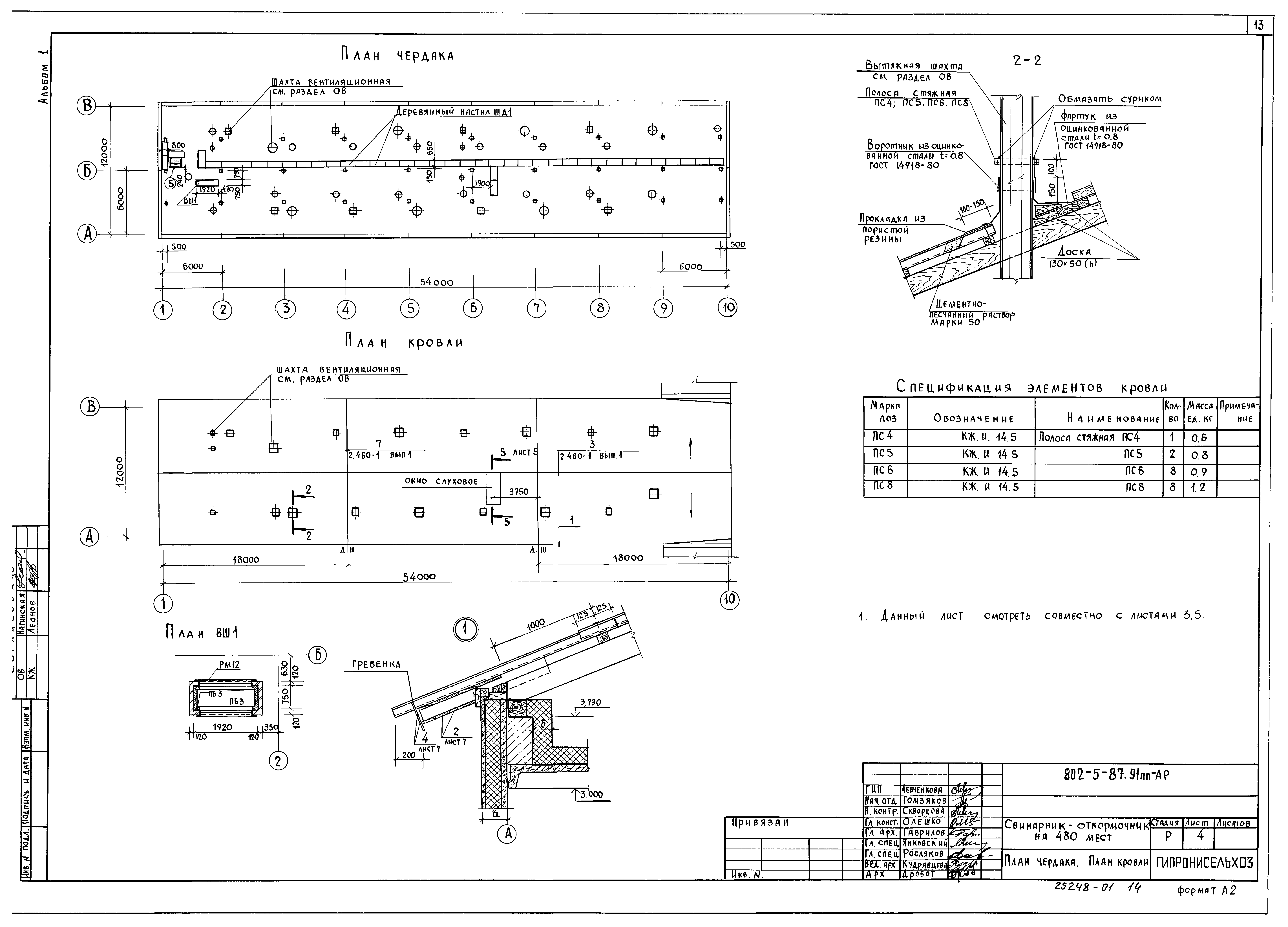 Типовой проект 802-5-87.91 ПП