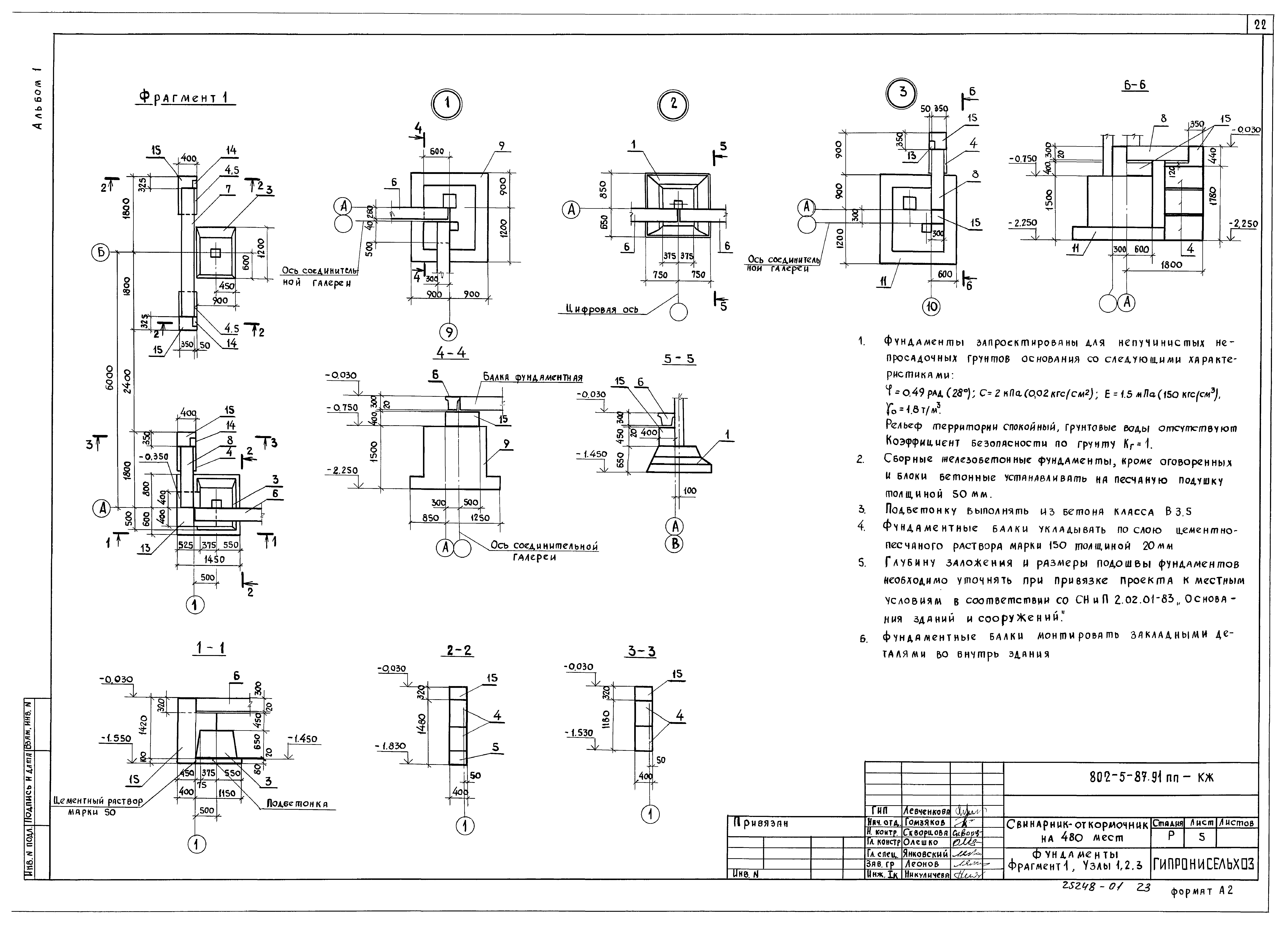 Типовой проект 802-5-87.91 ПП