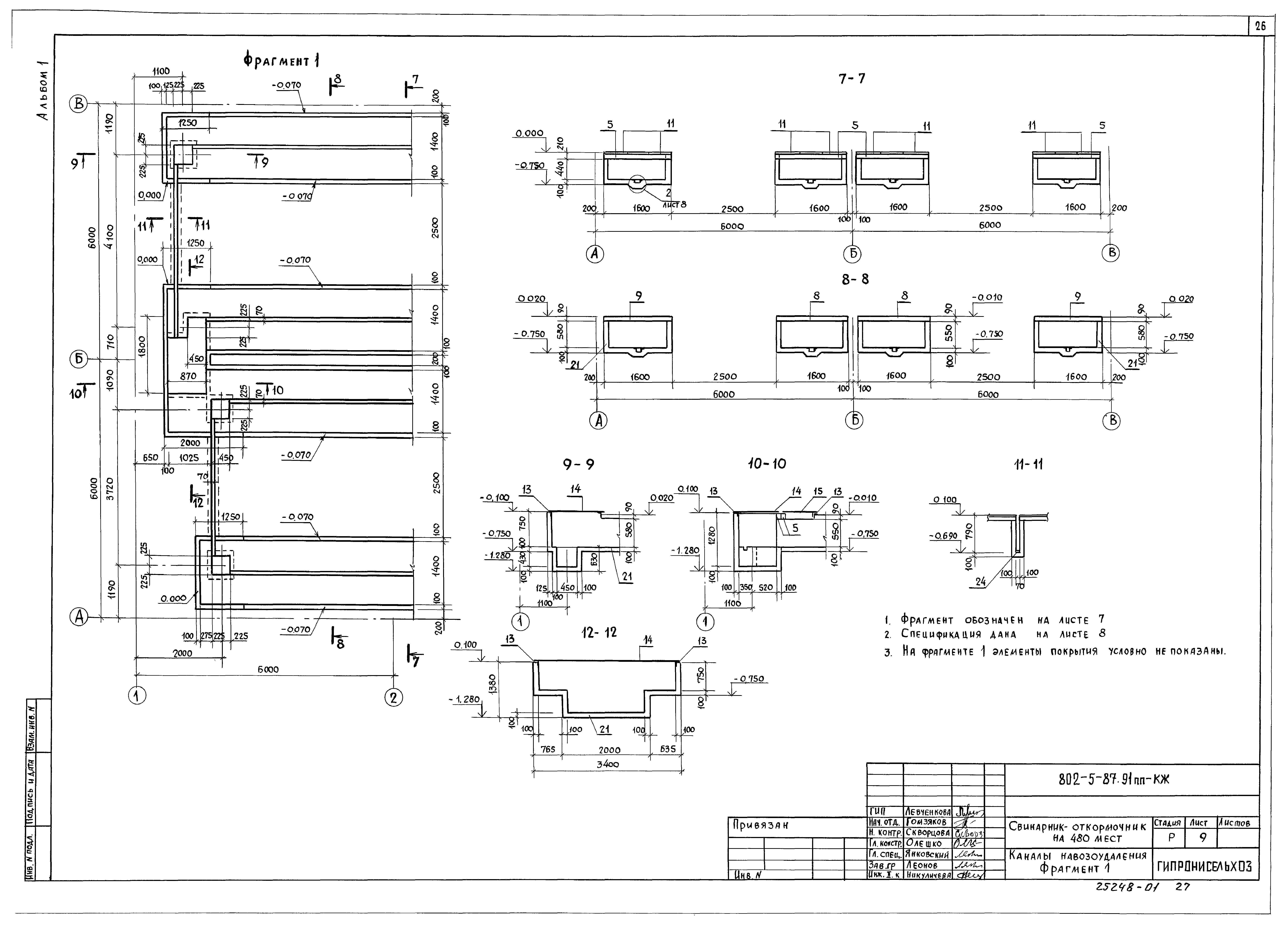 Типовой проект 802-5-87.91 ПП