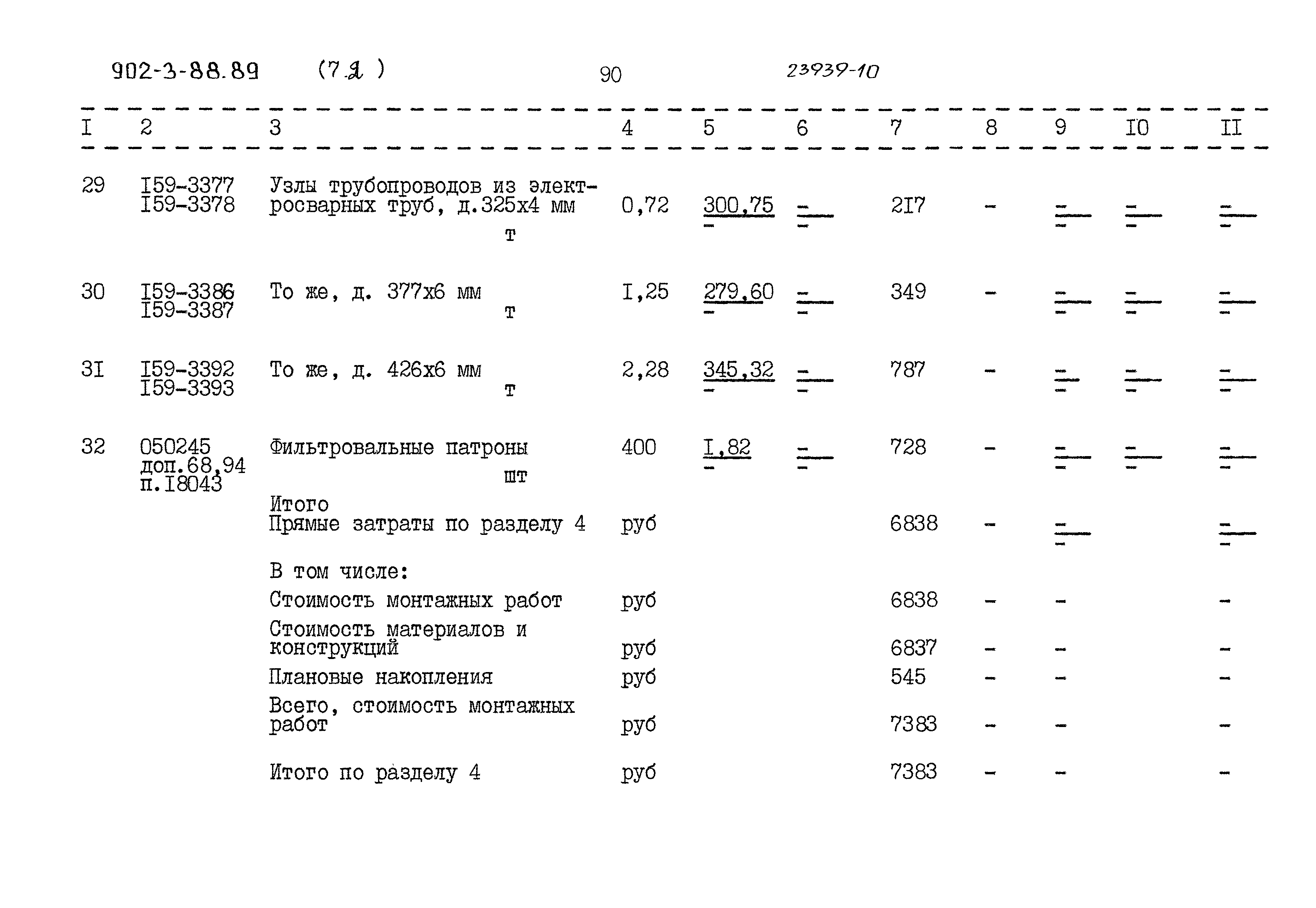 Типовой проект 902-3-88.89