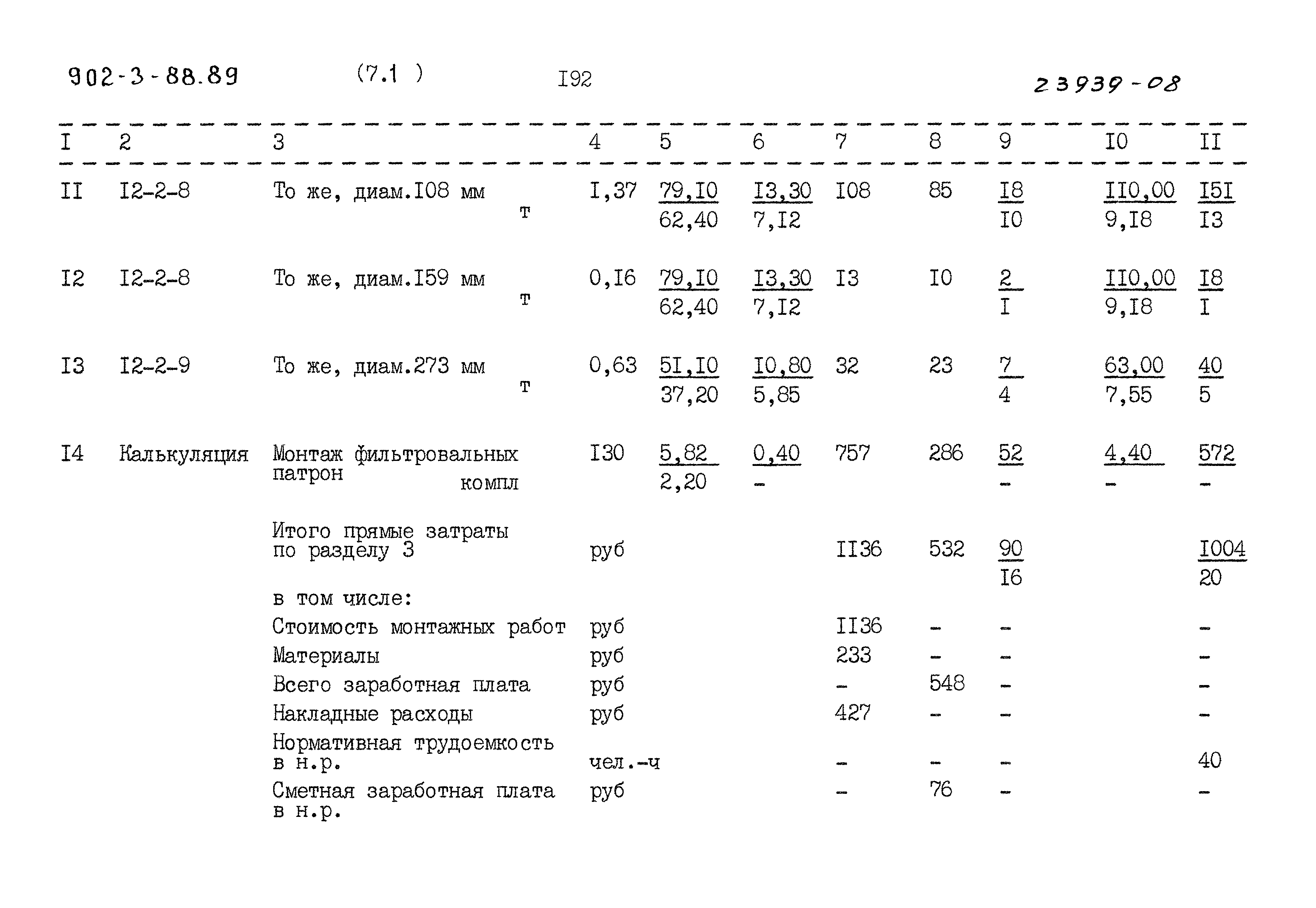 Типовой проект 902-3-88.89