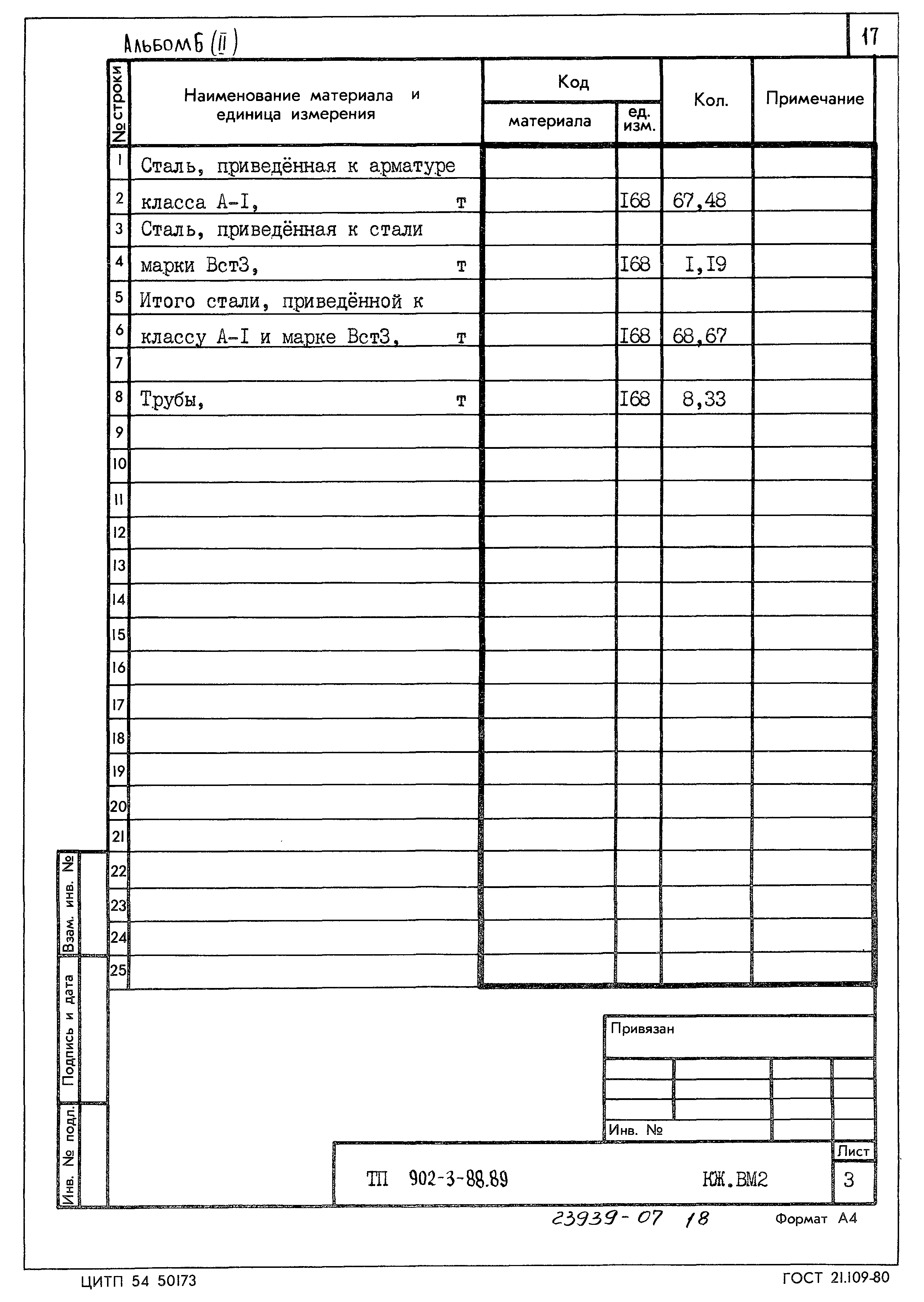 Типовой проект 902-3-88.89