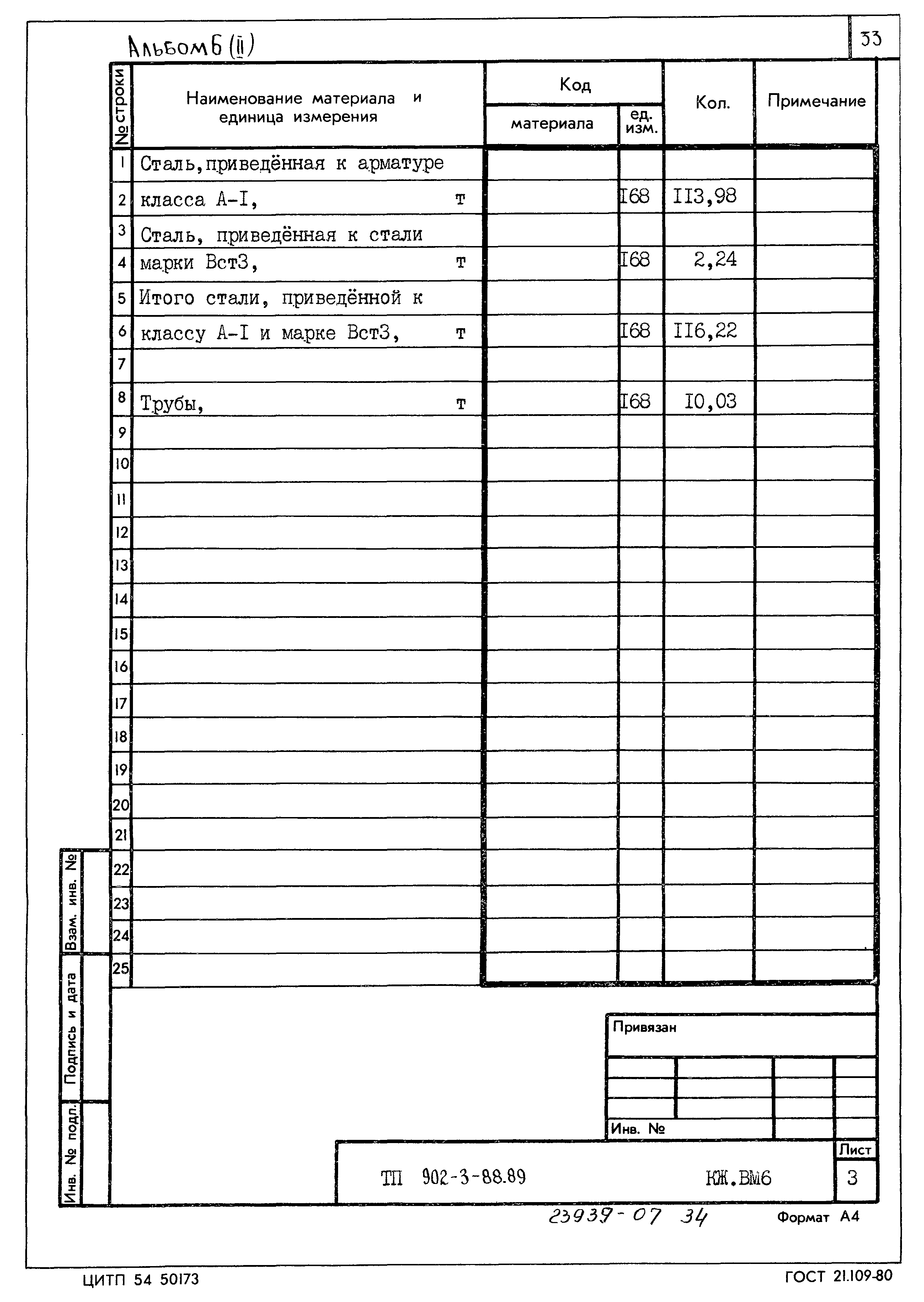 Типовой проект 902-3-88.89