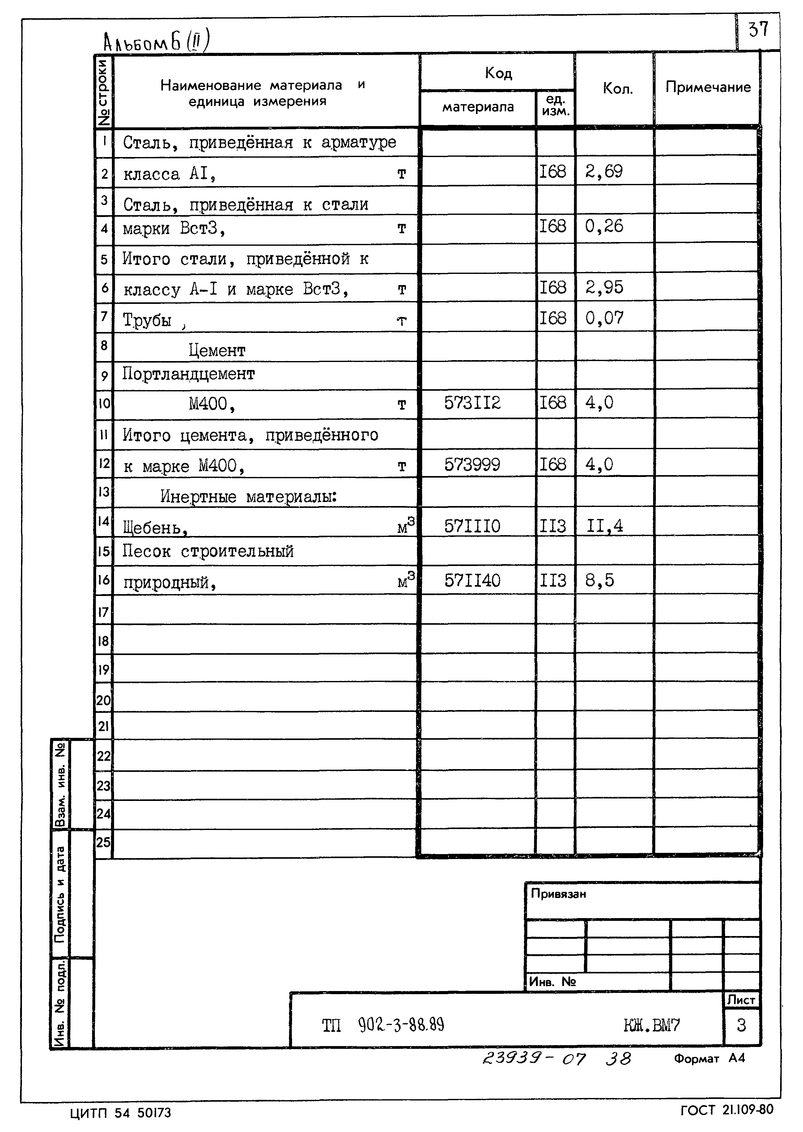 Типовой проект 902-3-88.89