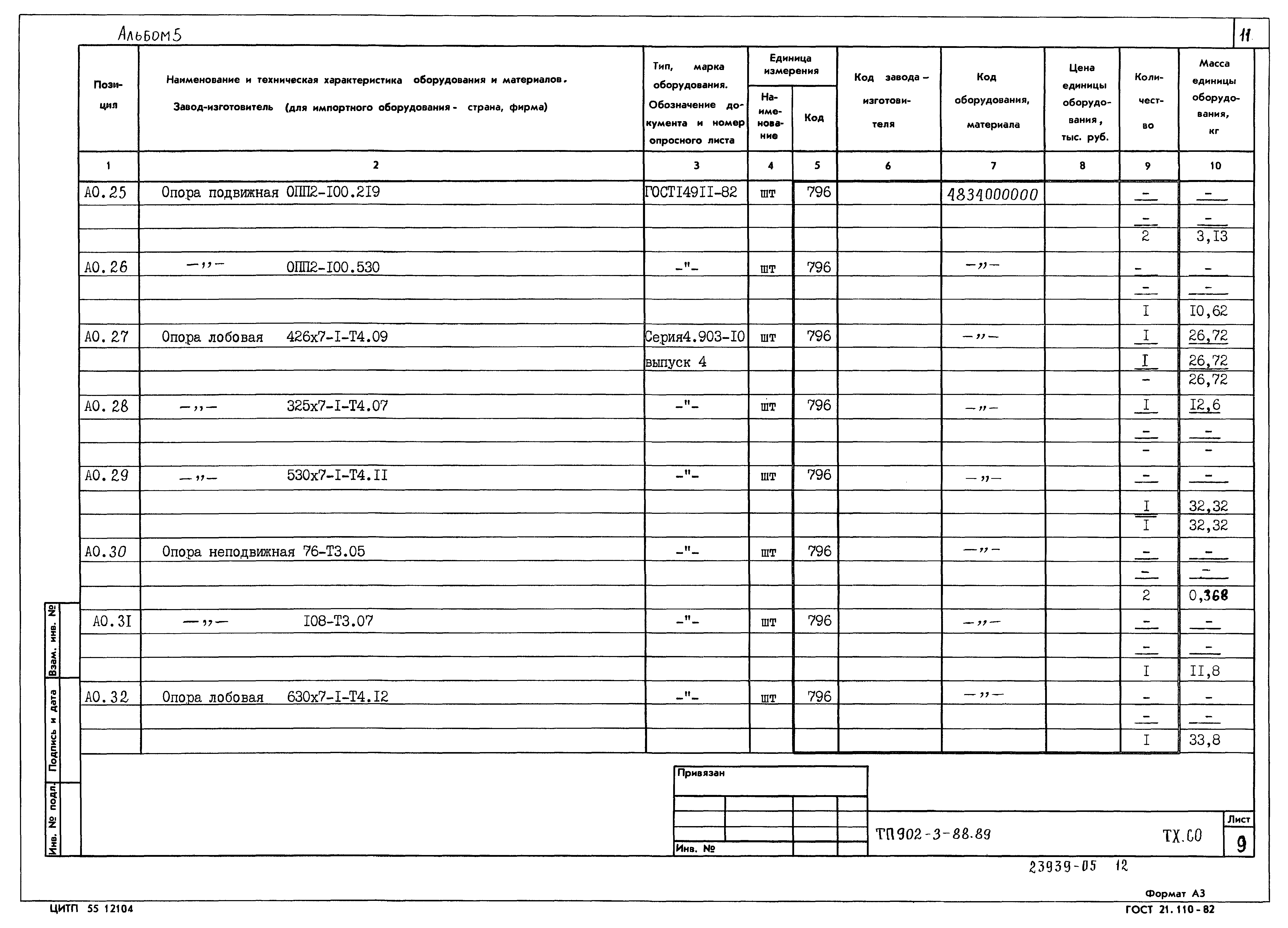 Типовой проект 902-3-88.89