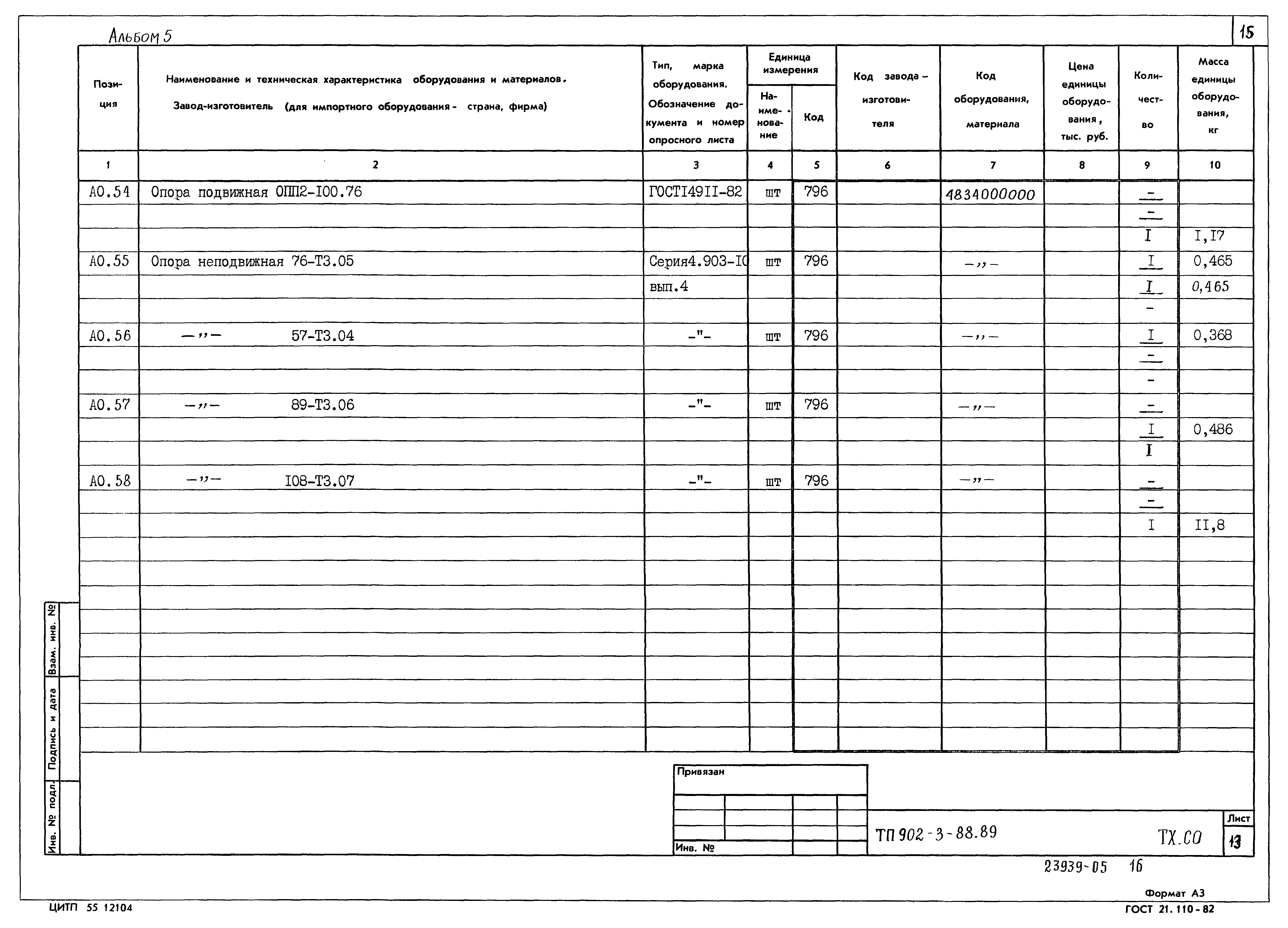 Типовой проект 902-3-88.89