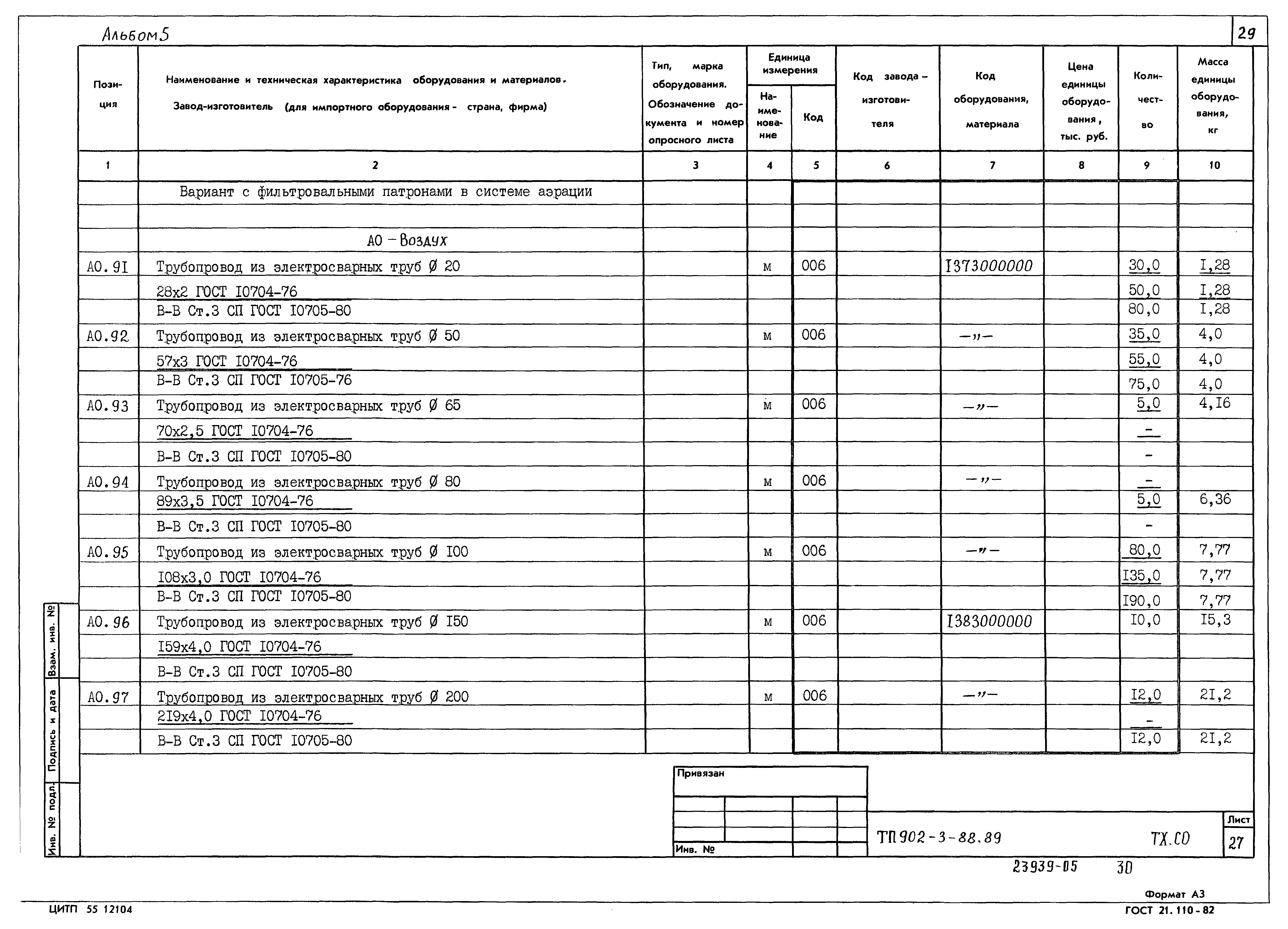 Типовой проект 902-3-88.89