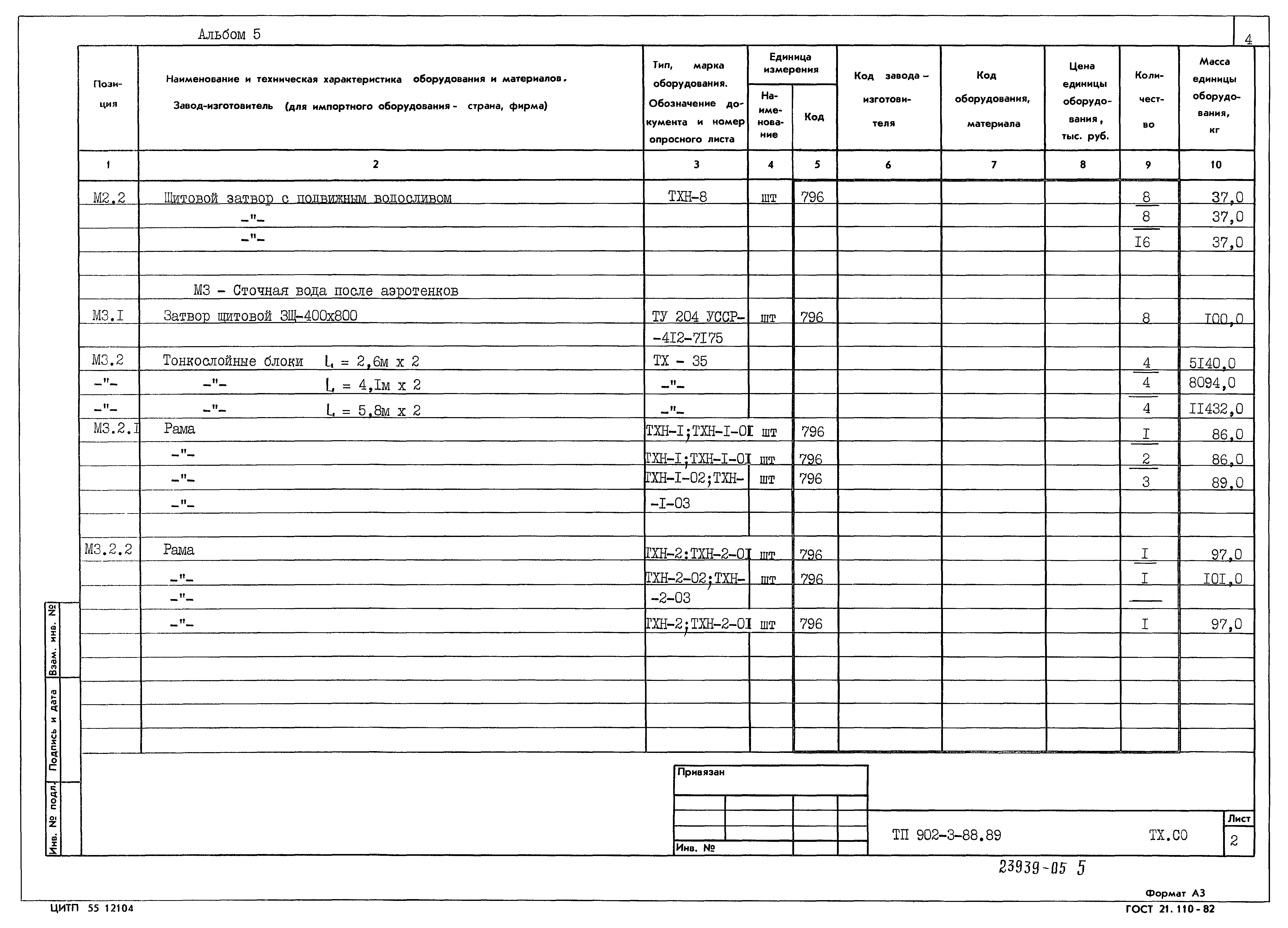 Типовой проект 902-3-88.89