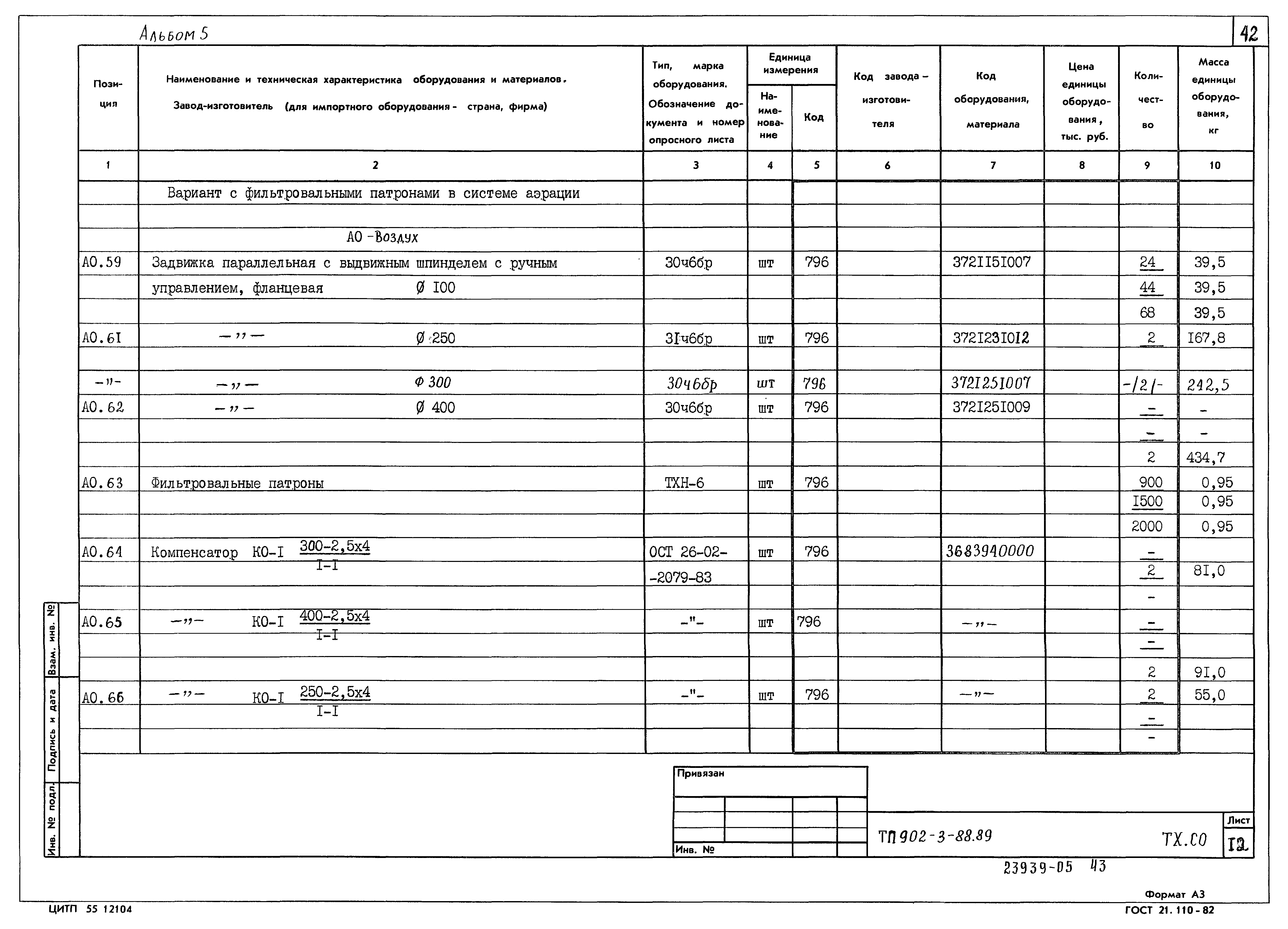 Типовой проект 902-3-88.89
